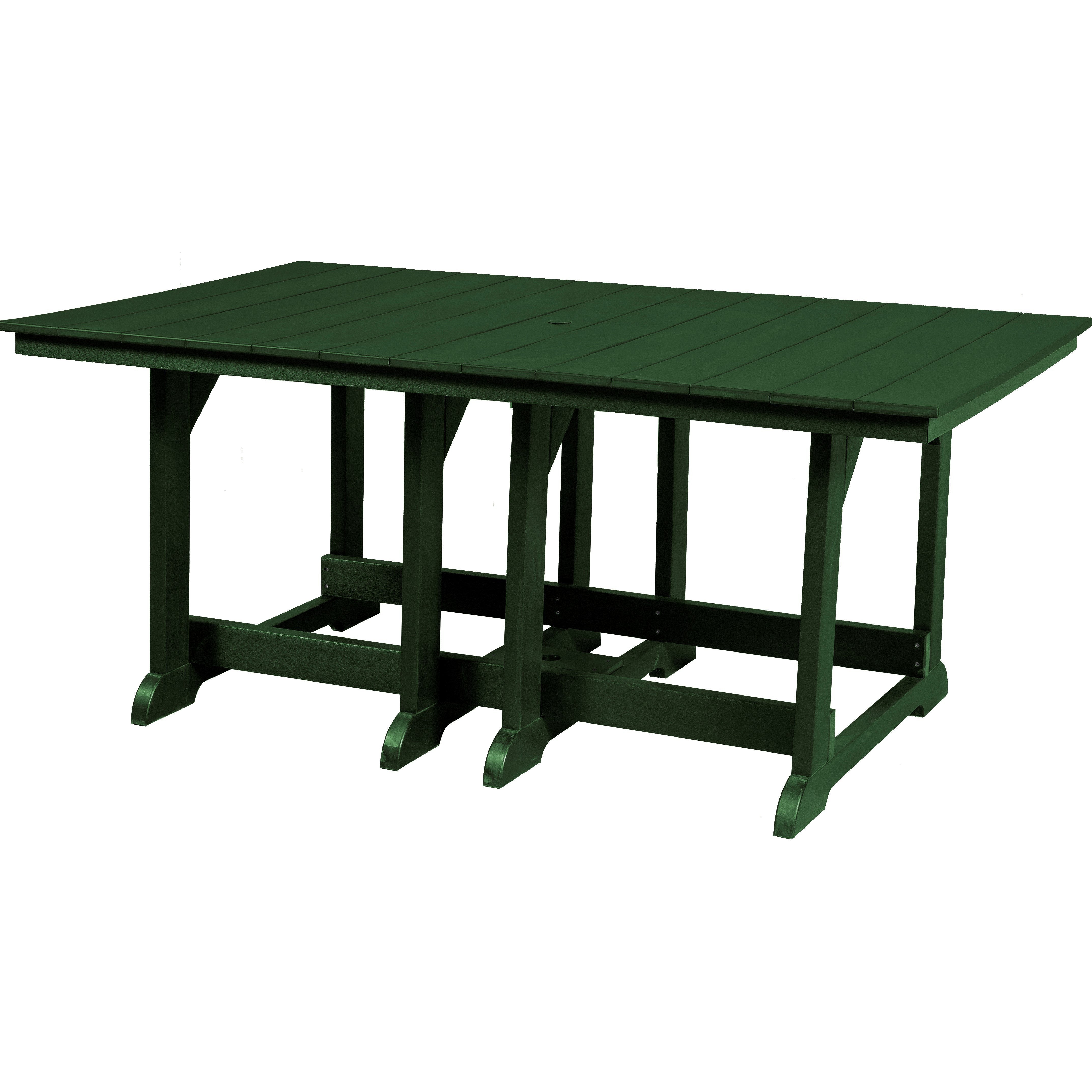 7-Piece Plantation Dining Table Set With All Swivels