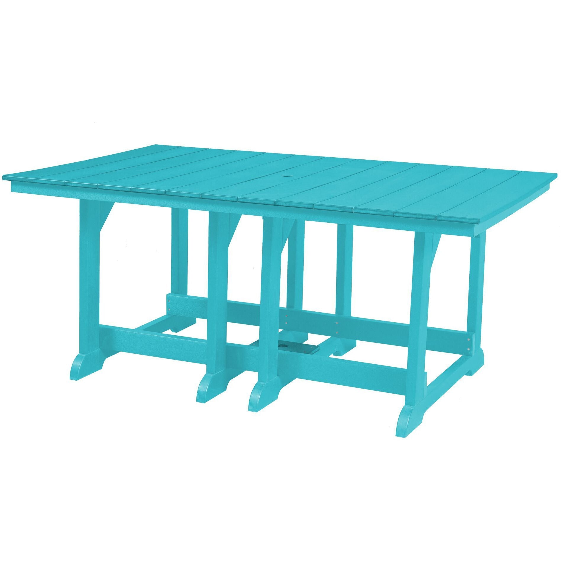 7-Piece Plantation Dining Table Set With All Swivels