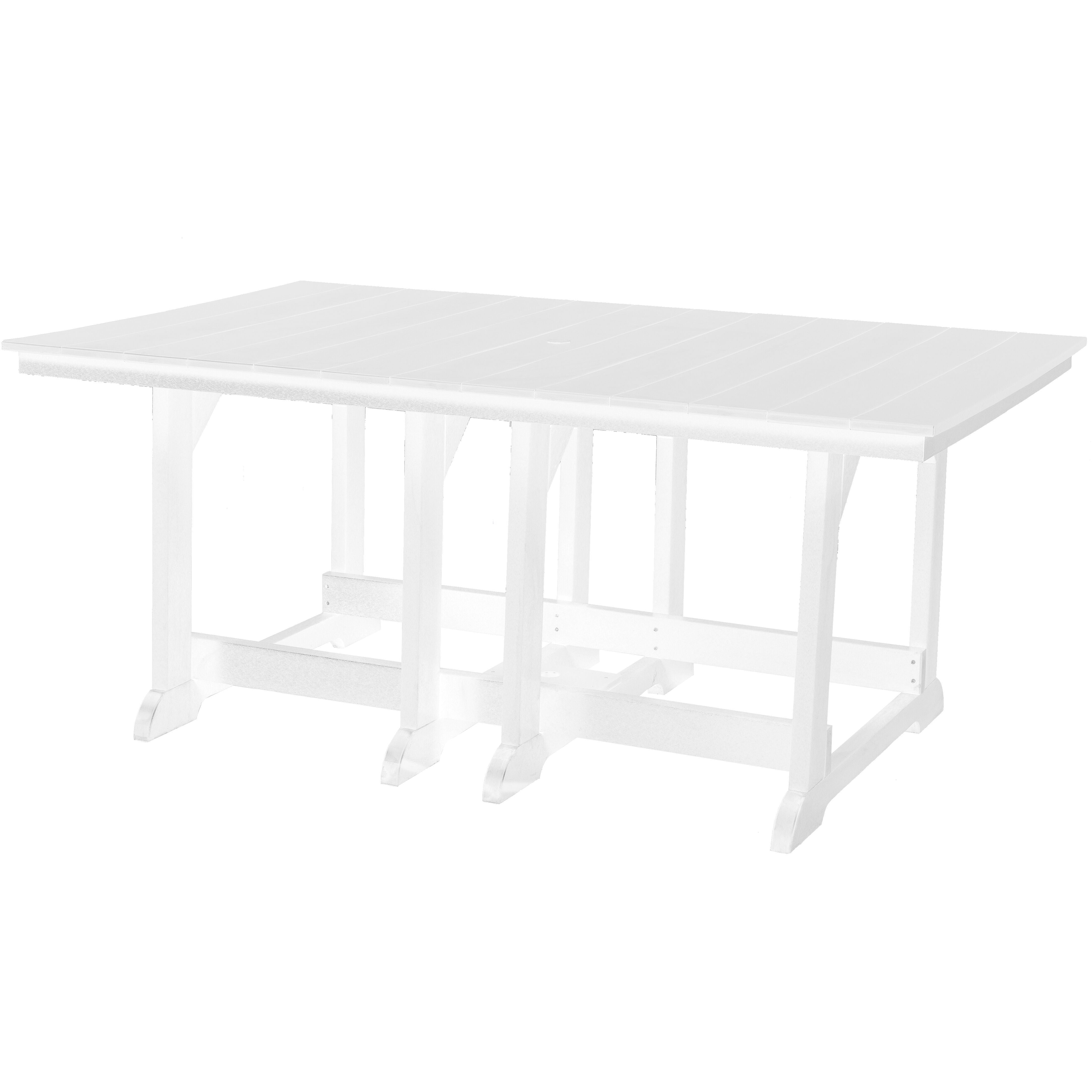 7-Piece Plantation Dining Table Set With All Swivels