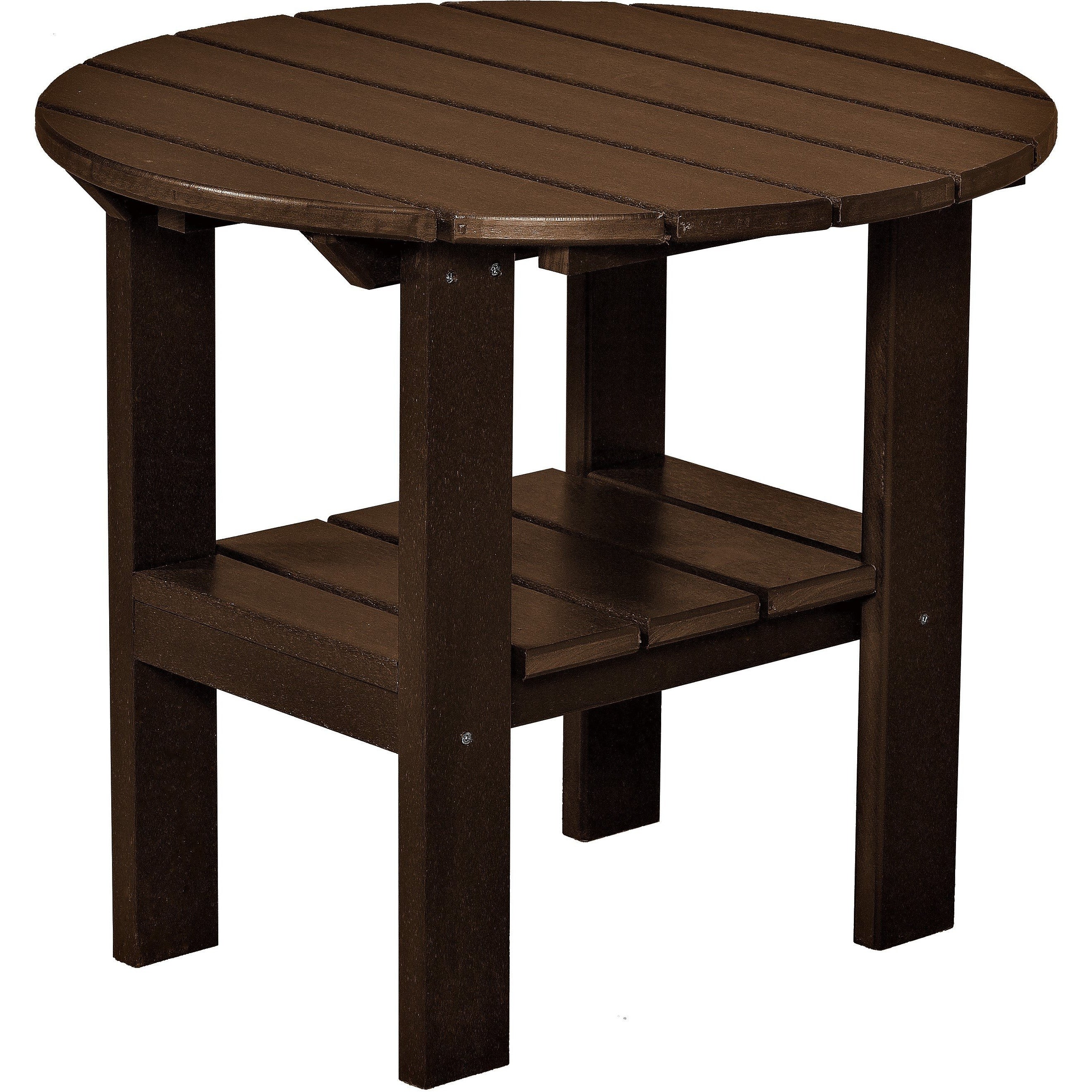 Set of 2 Mission Porch Rockers with Fan Side Table