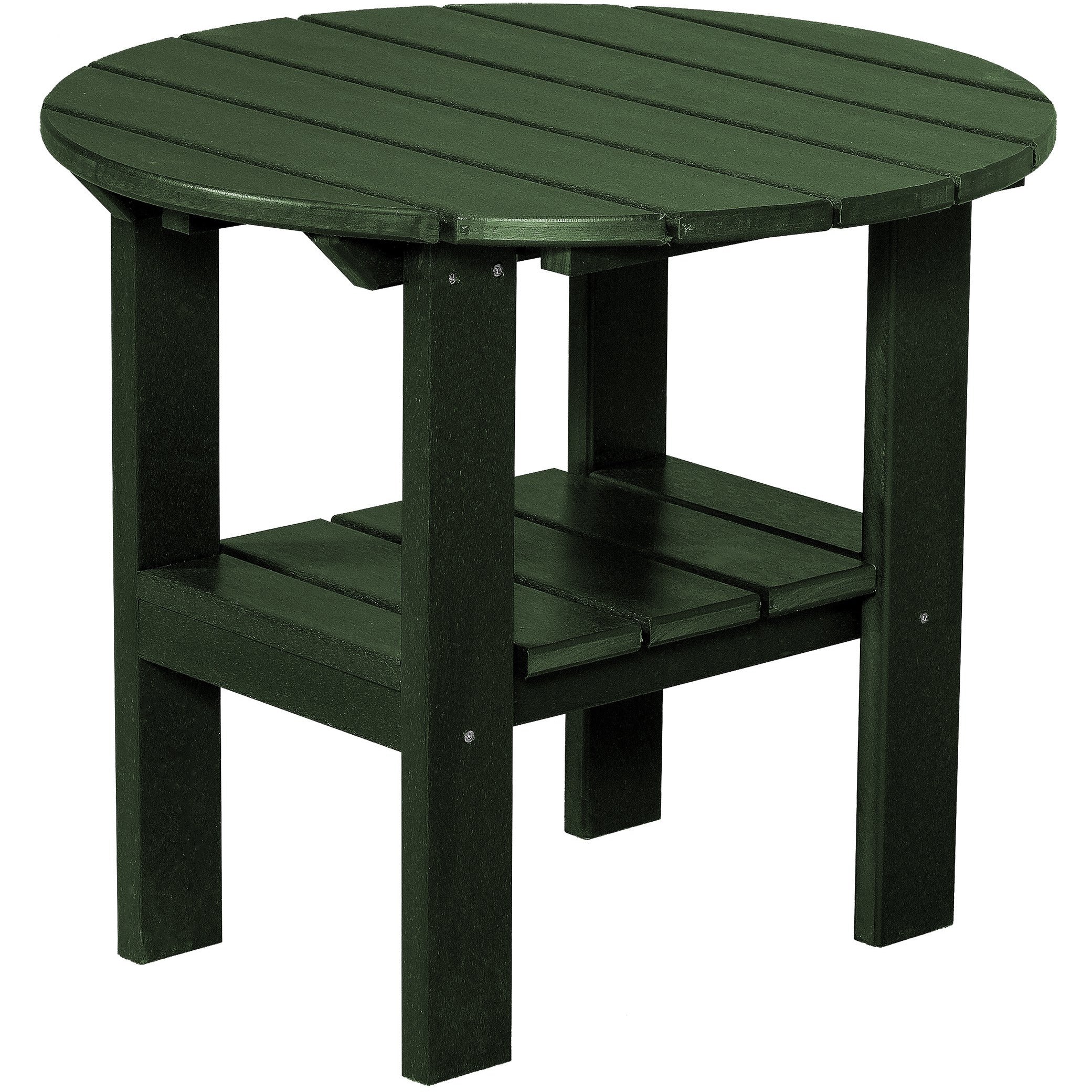 Set of 2 Mission Porch Rockers with Fan Side Table