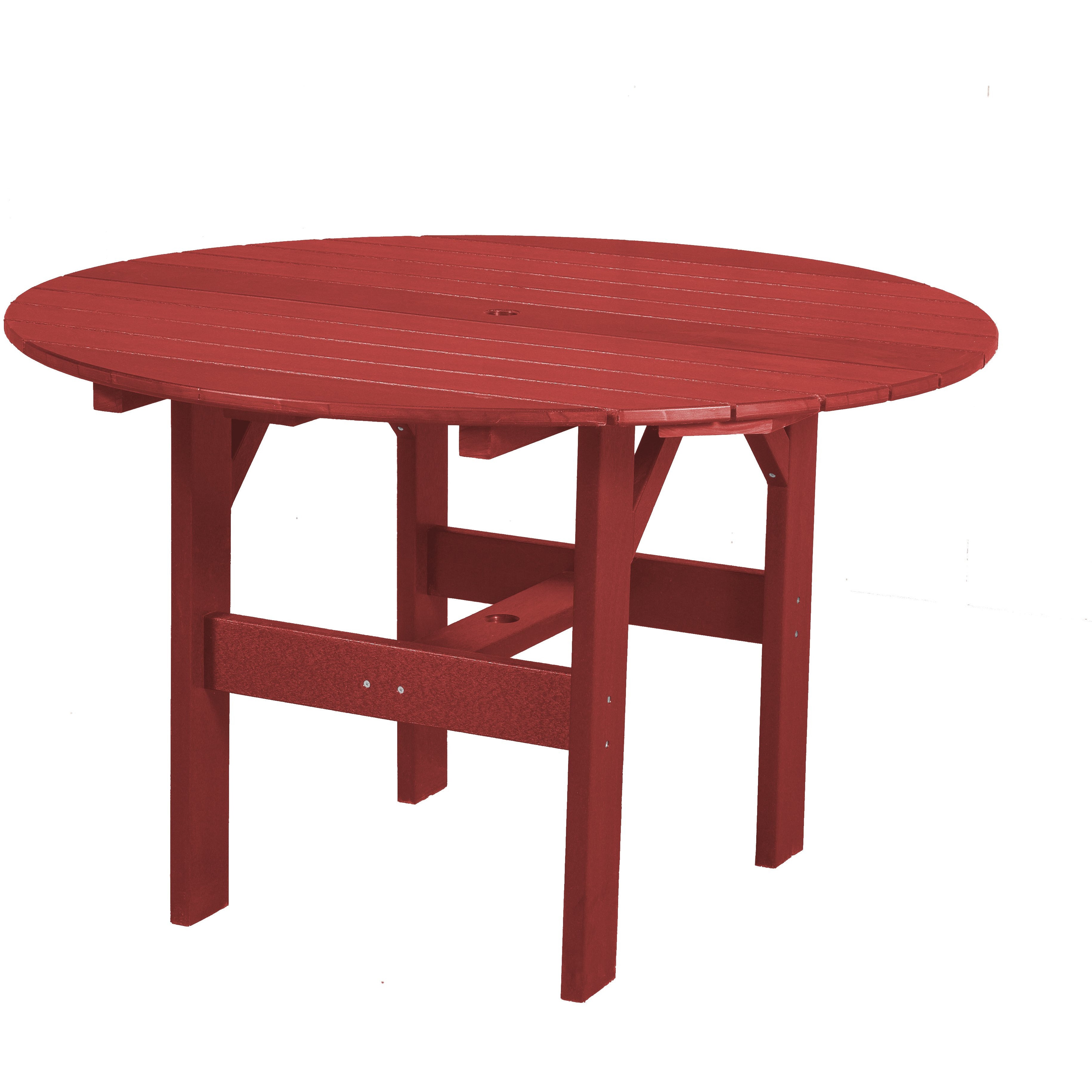 5-Piece Plantation Dining Table Set With Four Swivels
