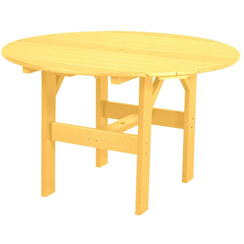5-Piece Plantation Dining Table Set With Four Swivels