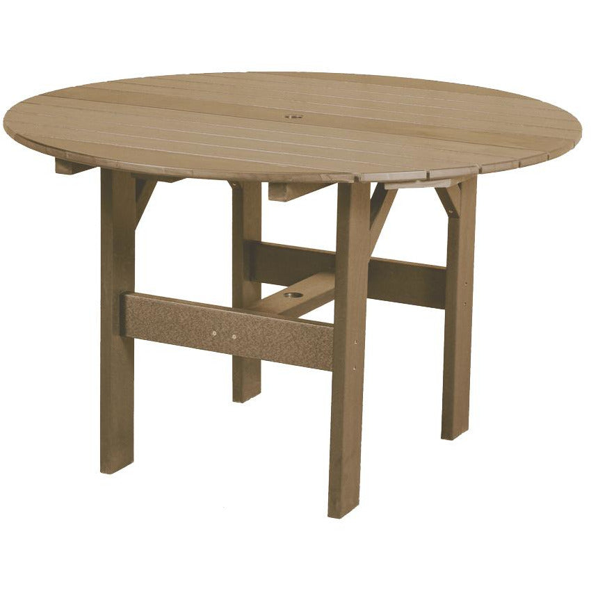 5-Piece Plantation Dining Table Set With Four Swivels
