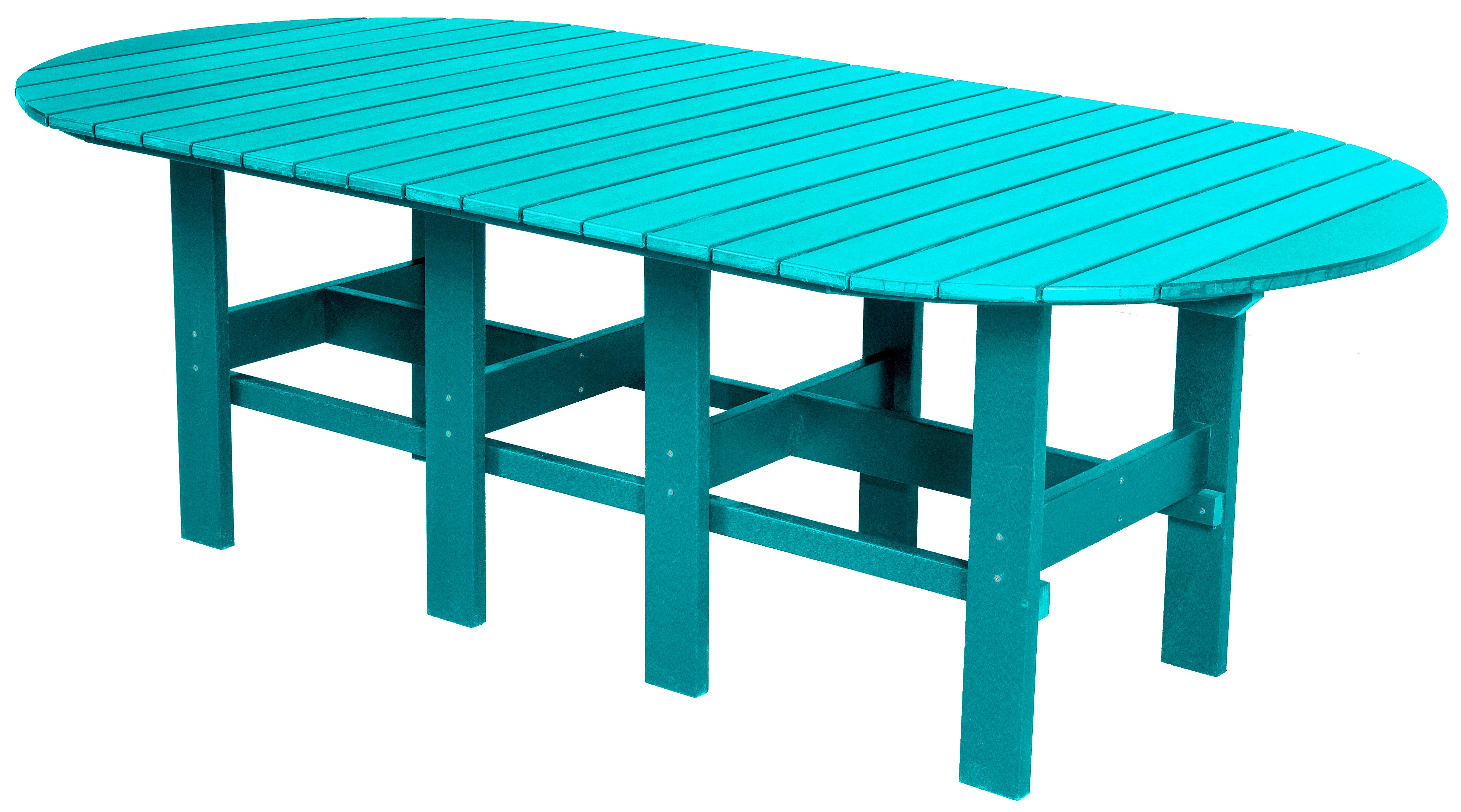 DURAWEATHER POLY® 9-Piece Plantation Oval Dining Table Set