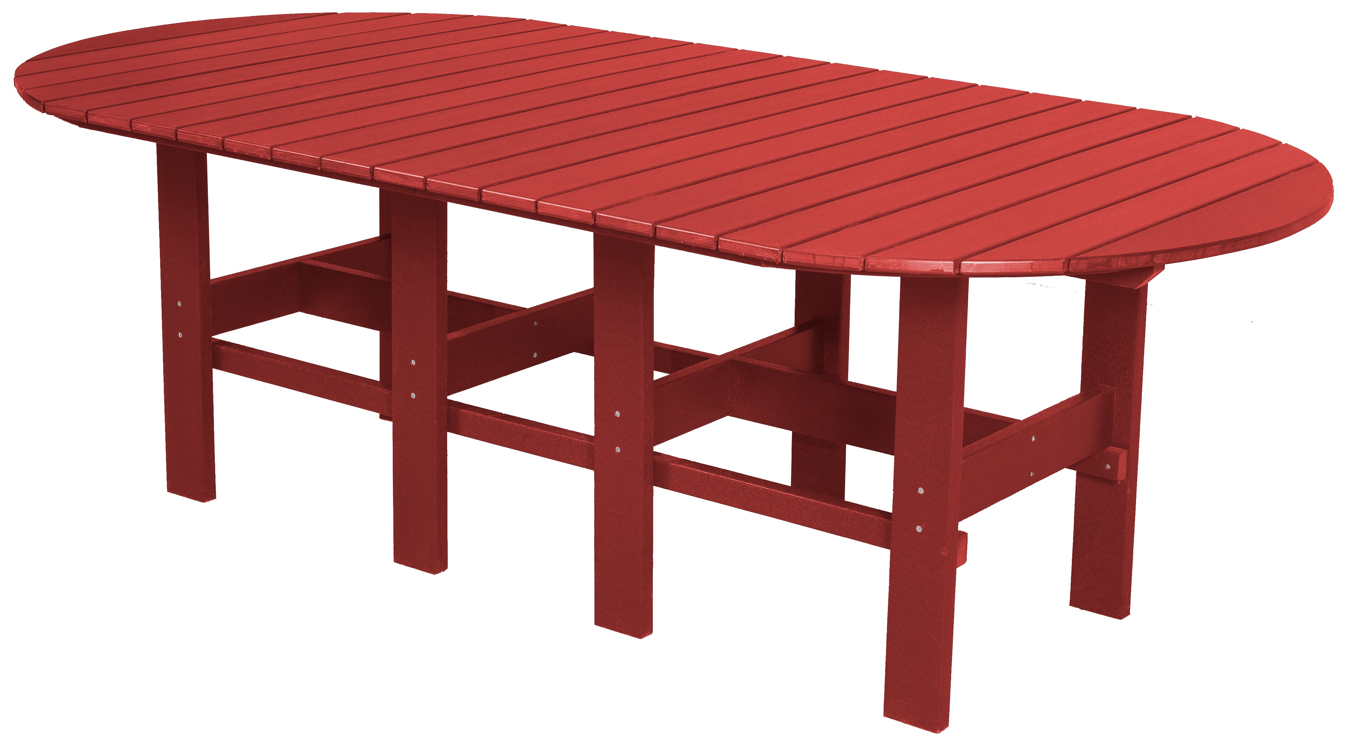 DURAWEATHER POLY® 9-Piece Plantation Oval Dining Table Set