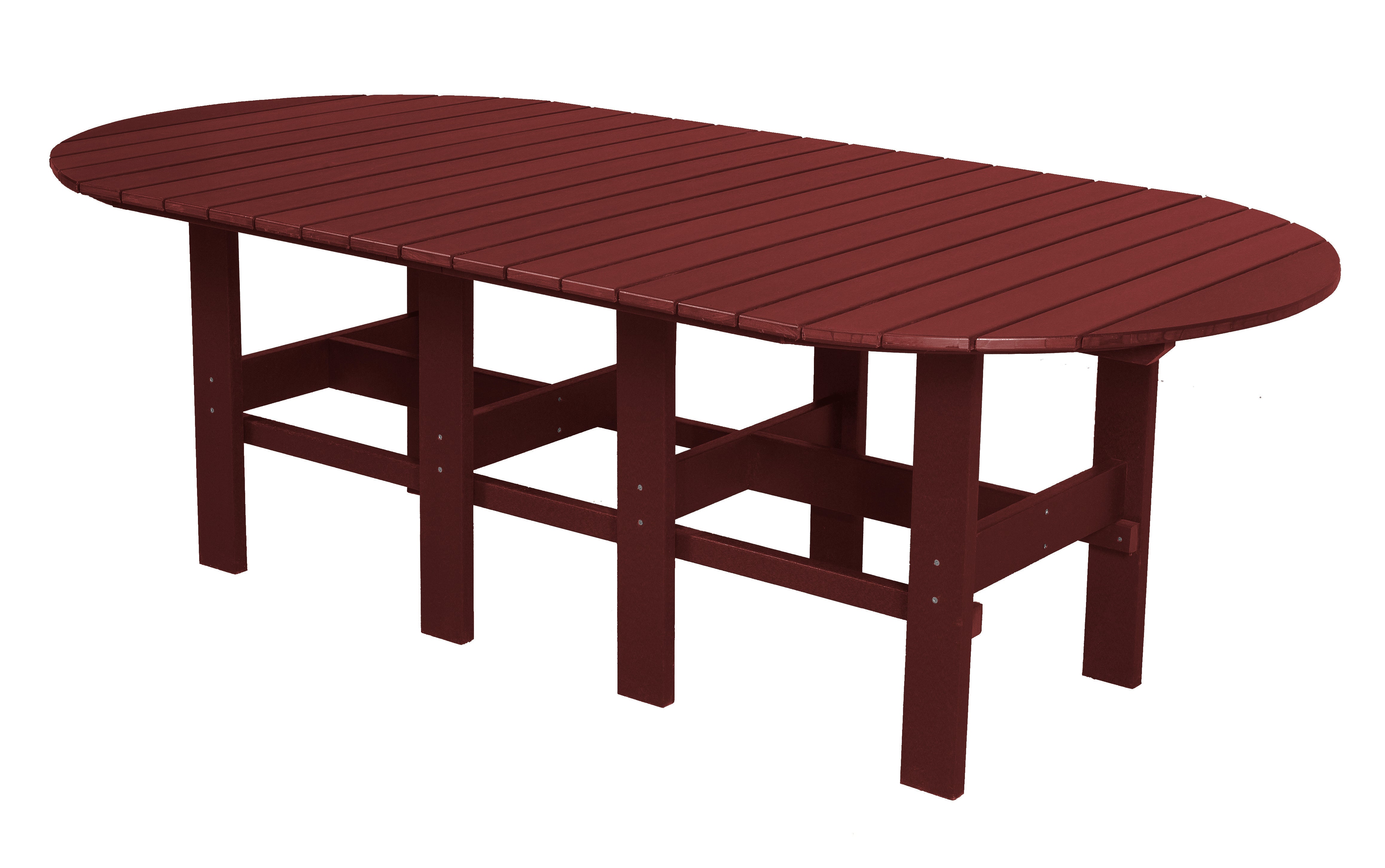 DURAWEATHER POLY® 9-Piece Plantation Oval Dining Table Set
