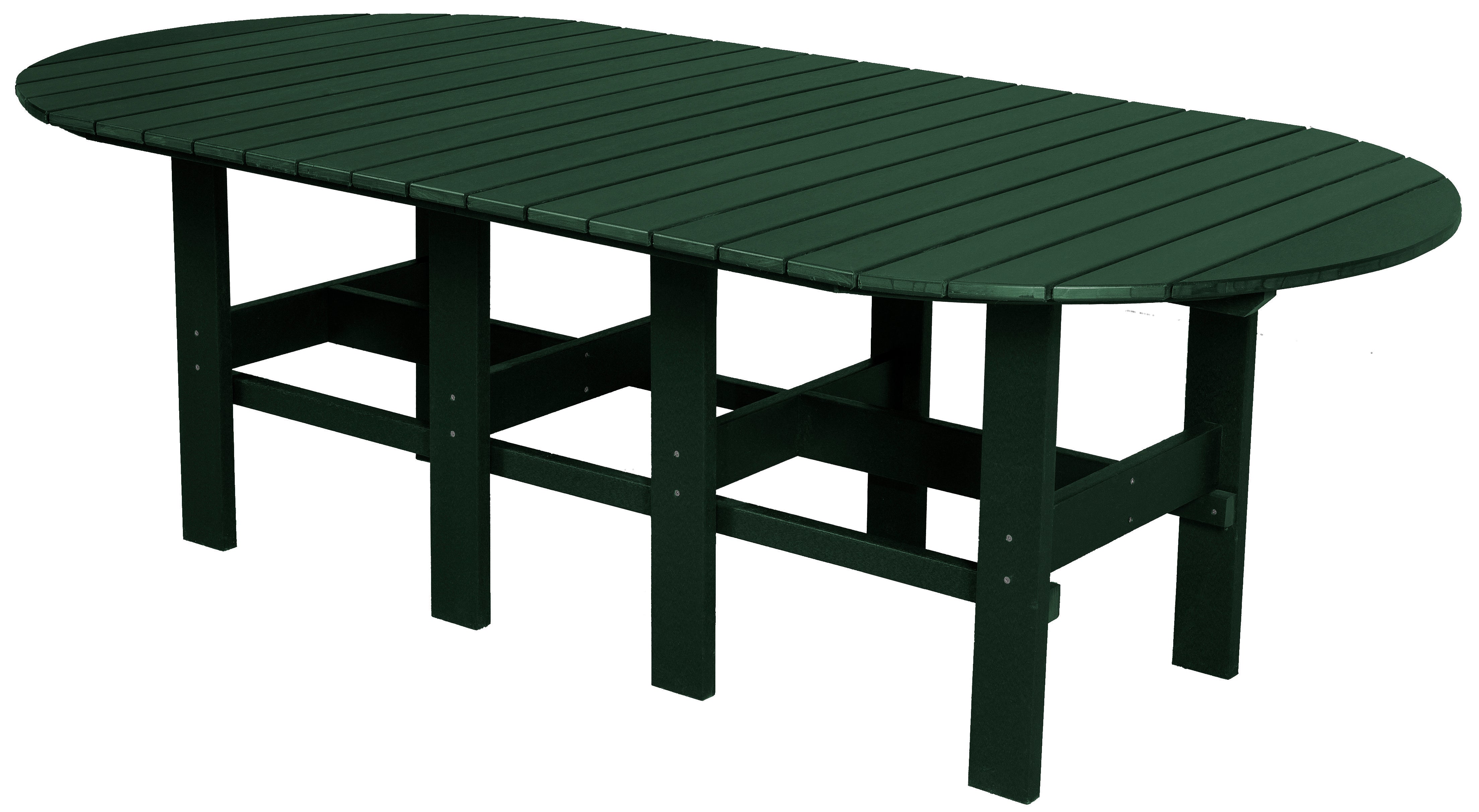 DURAWEATHER POLY® 9-Piece Plantation Oval Dining Table Set