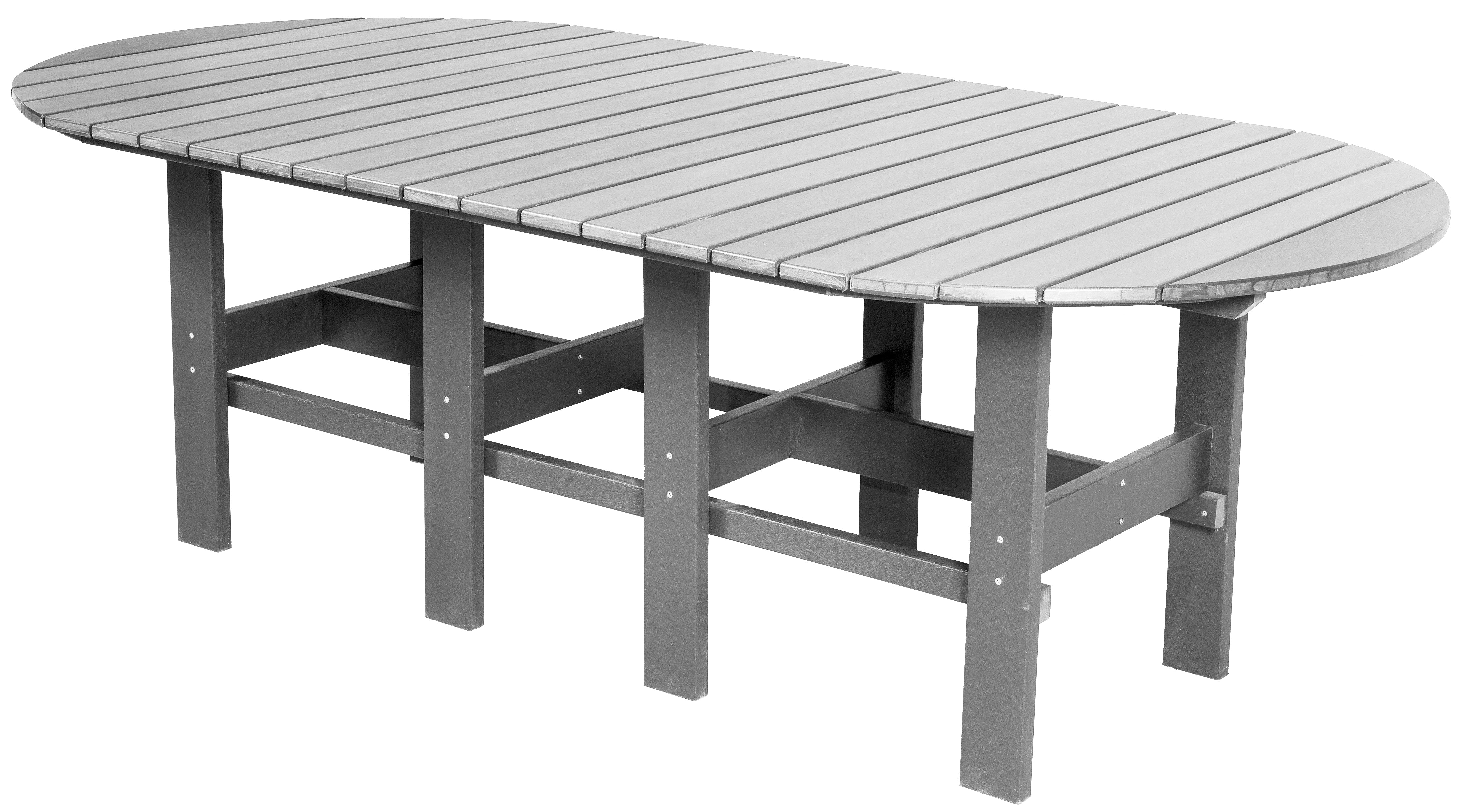 DURAWEATHER POLY® 9-Piece Plantation Oval Dining Table Set