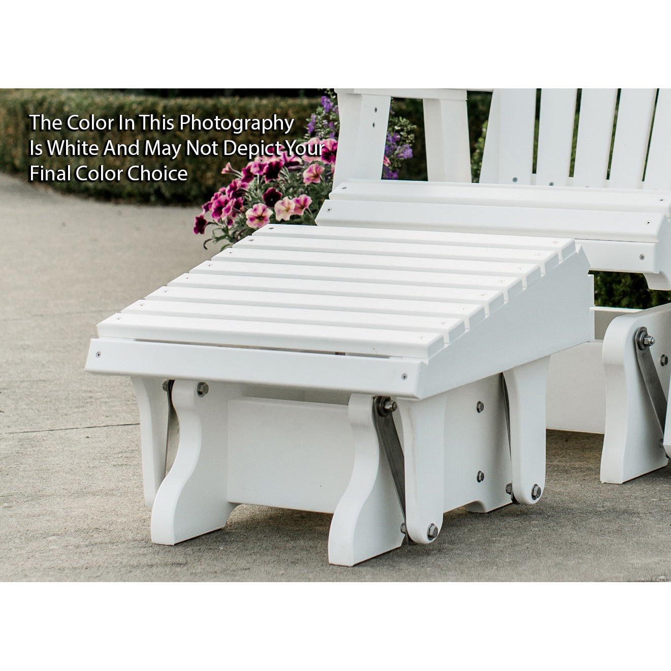 DuraWeather Poly Gliding Footrest