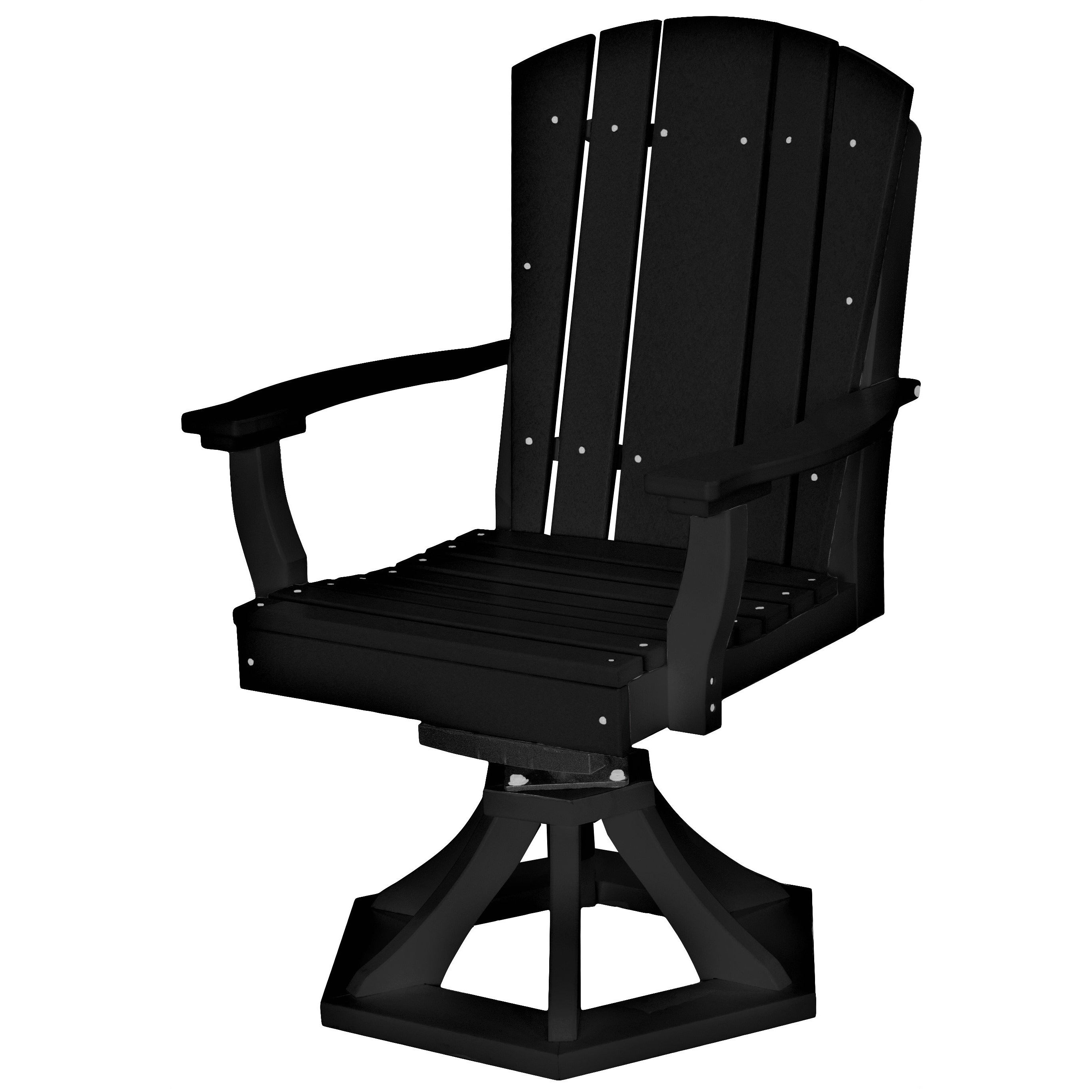 7-Piece Plantation Dining Table Set With All Swivels