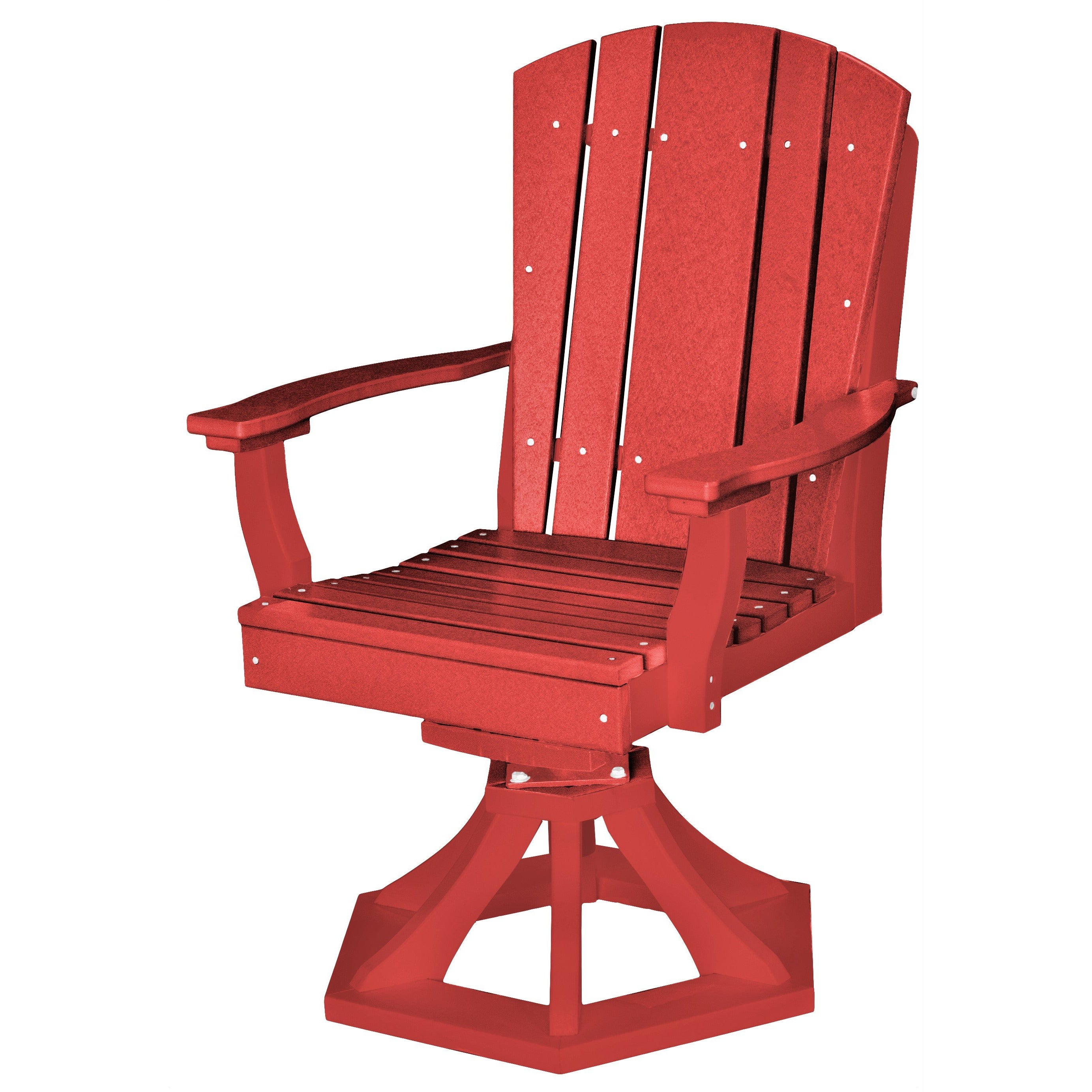 7-Piece Plantation Dining Table Set With All Swivels