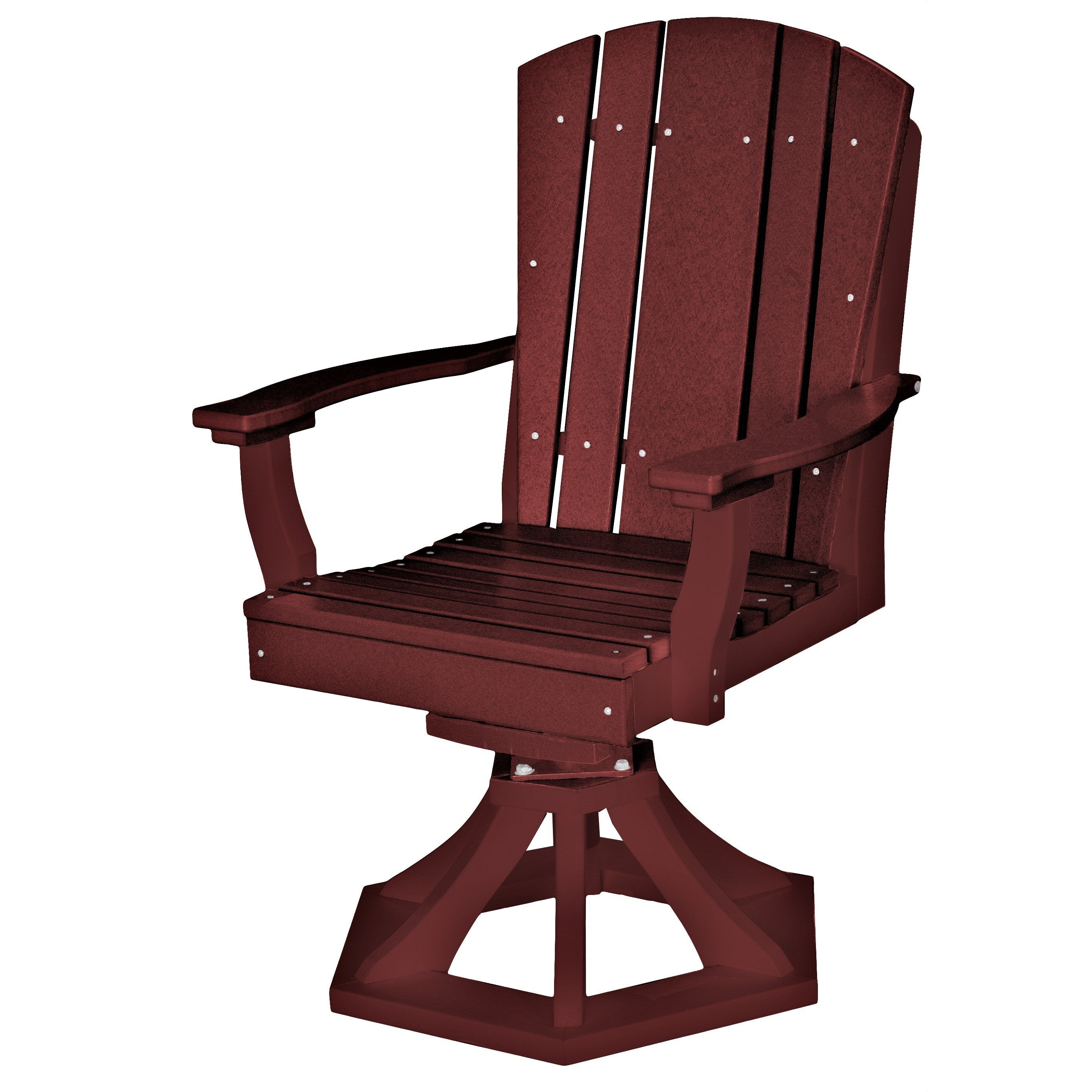 7-Piece Plantation Dining Table Set With All Swivels