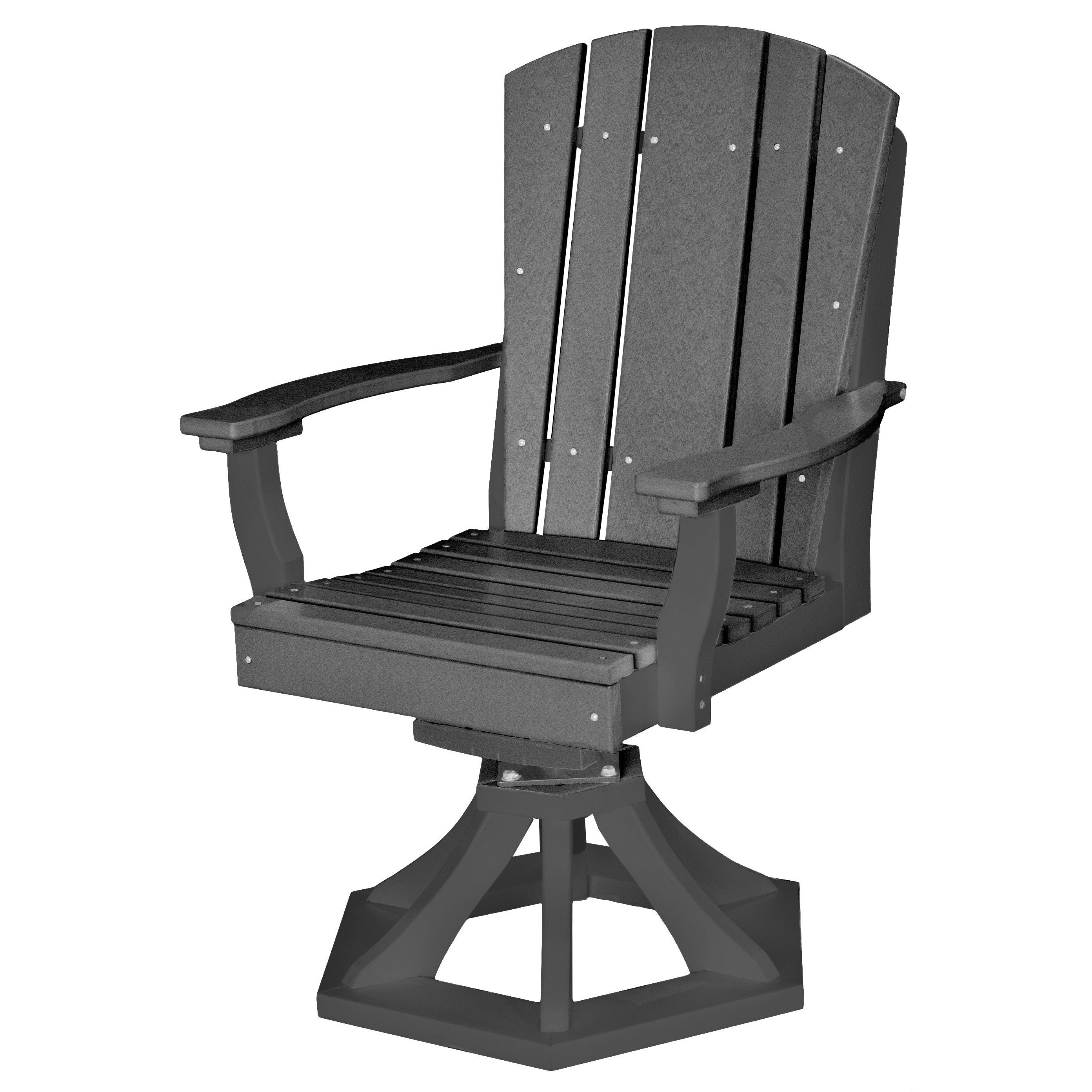 7-Piece Plantation Dining Table Set With All Swivels