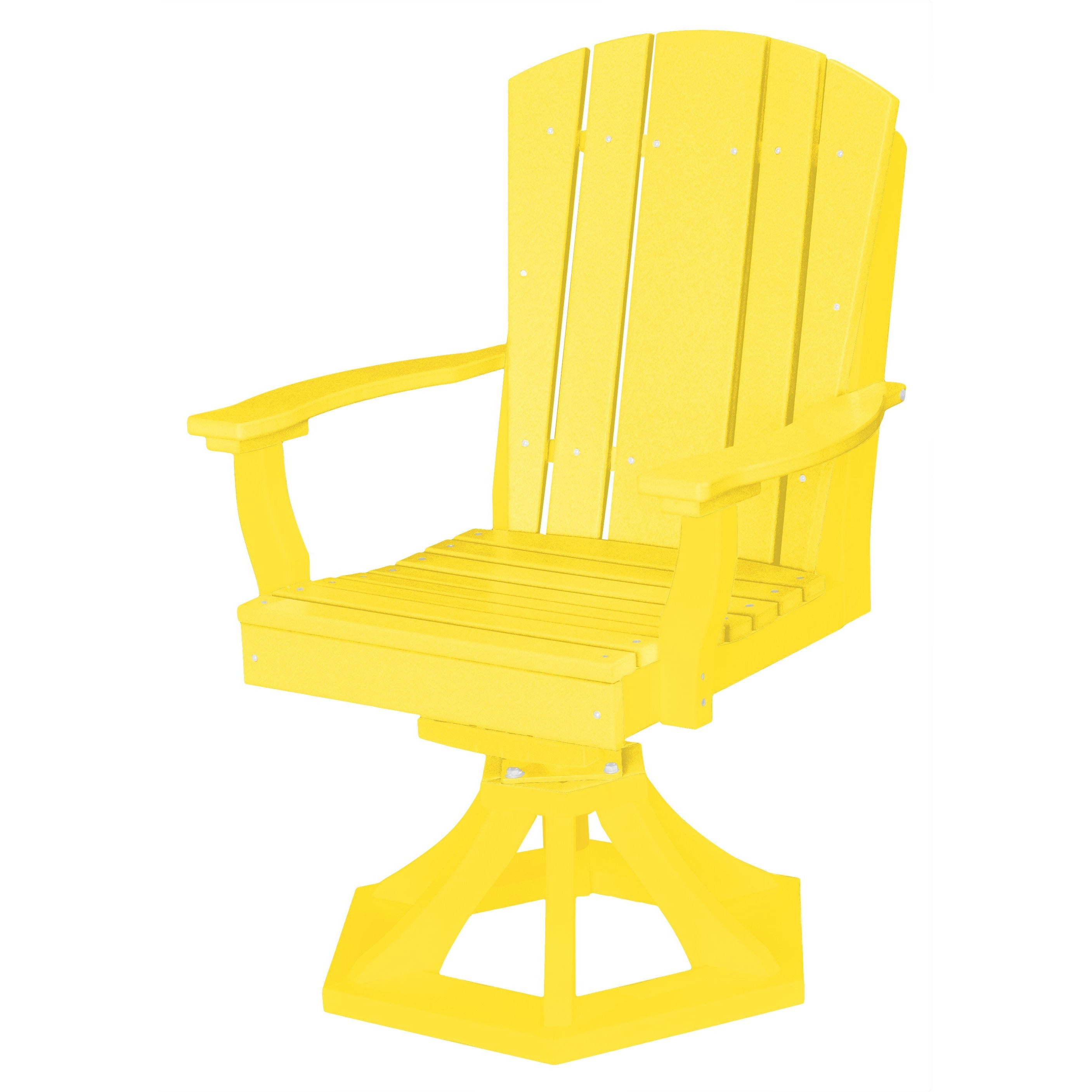 7-Piece Plantation Dining Table Set With All Swivels