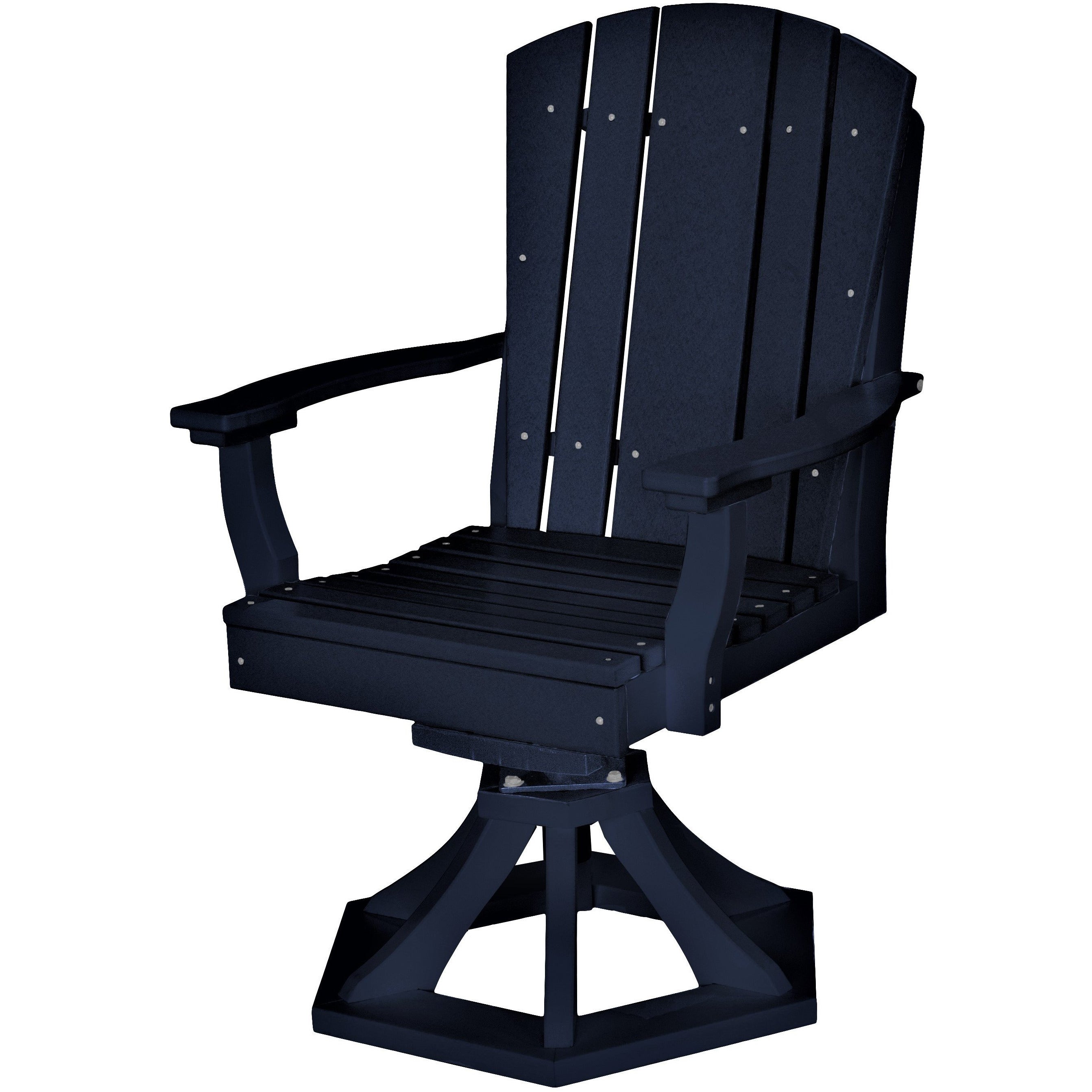 7-Piece Plantation Dining Table Set With All Swivels