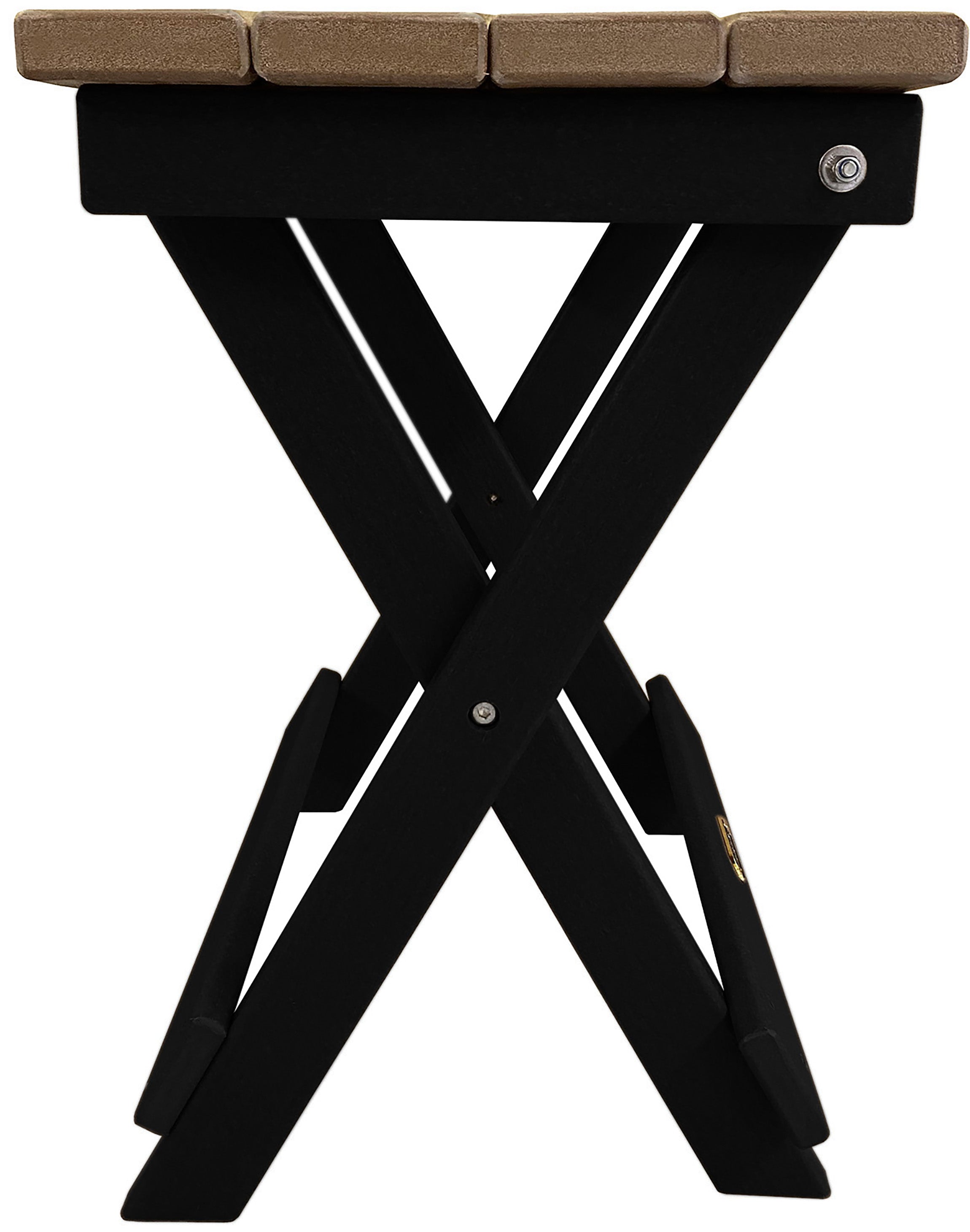 Folding Side Table w/ Removable Serving Tray