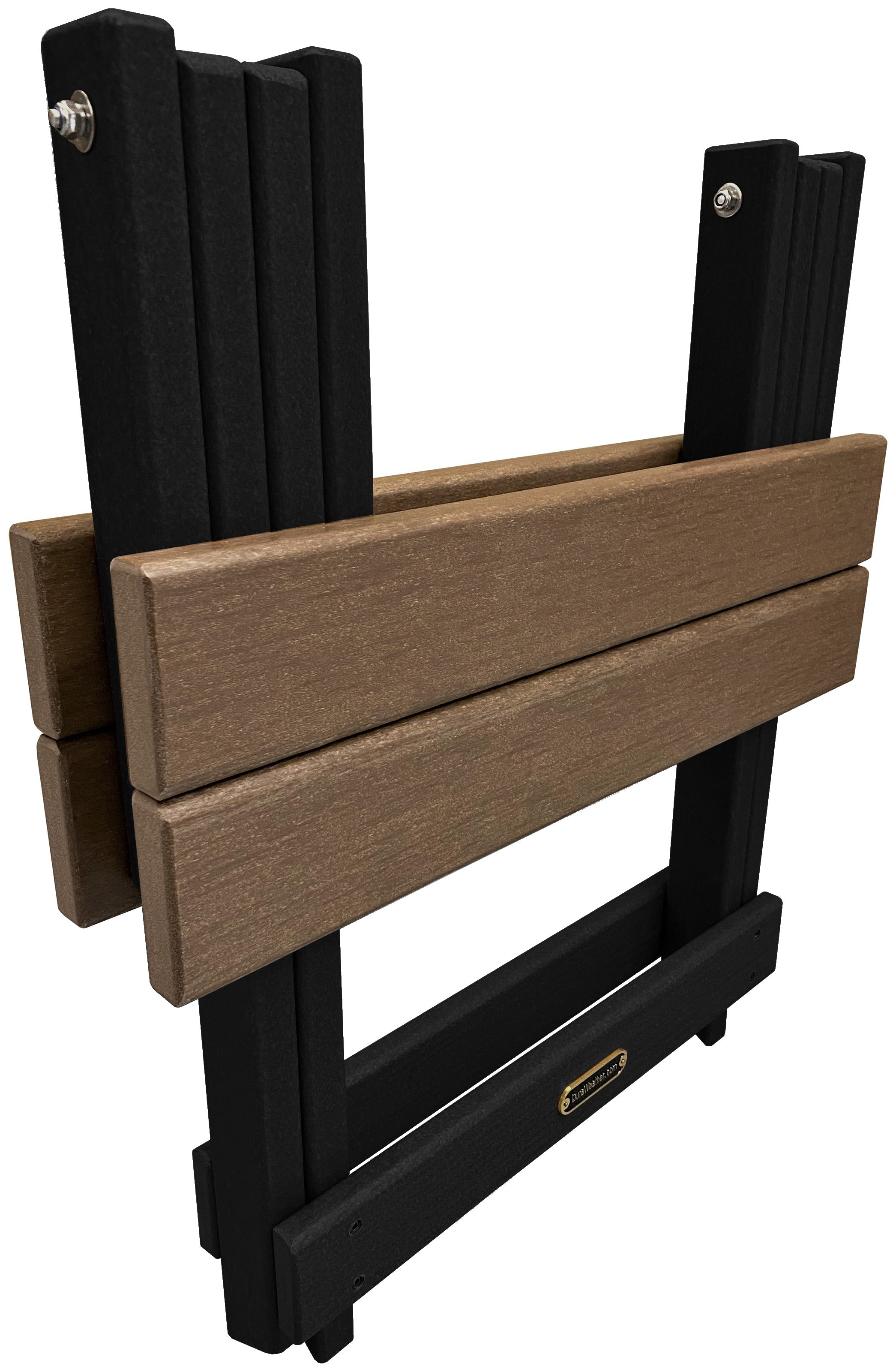 Folding Side Table w/ Removable Serving Tray