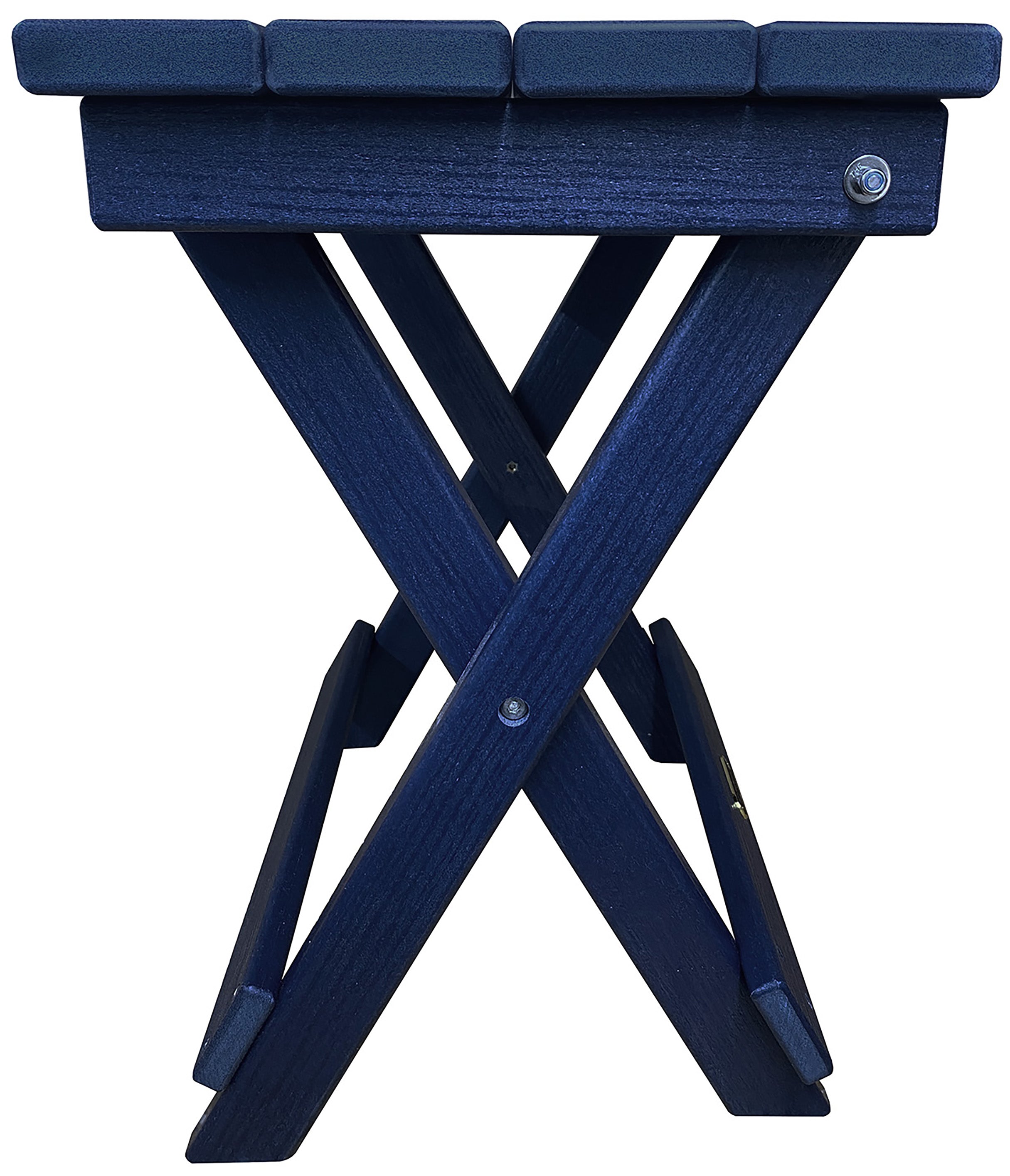 Folding Side Table w/ Removable Serving Tray