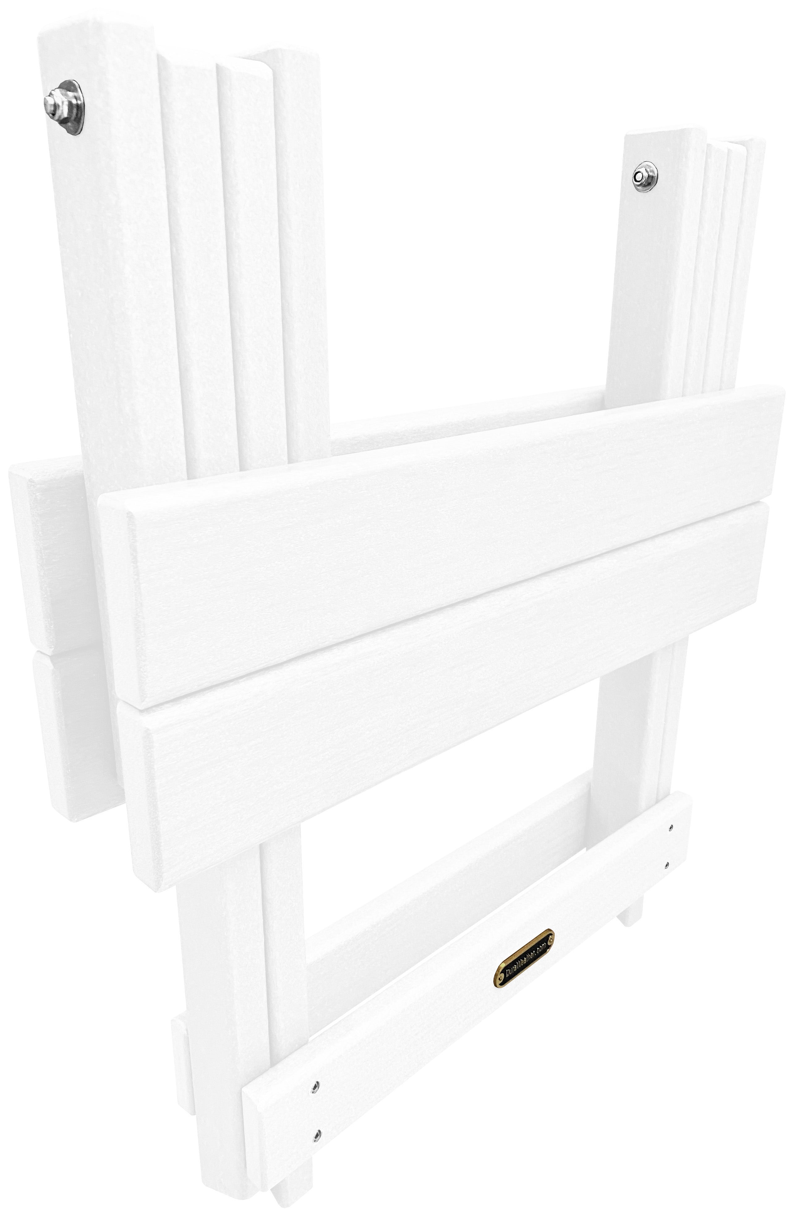 Folding Side Table w/ Removable Serving Tray