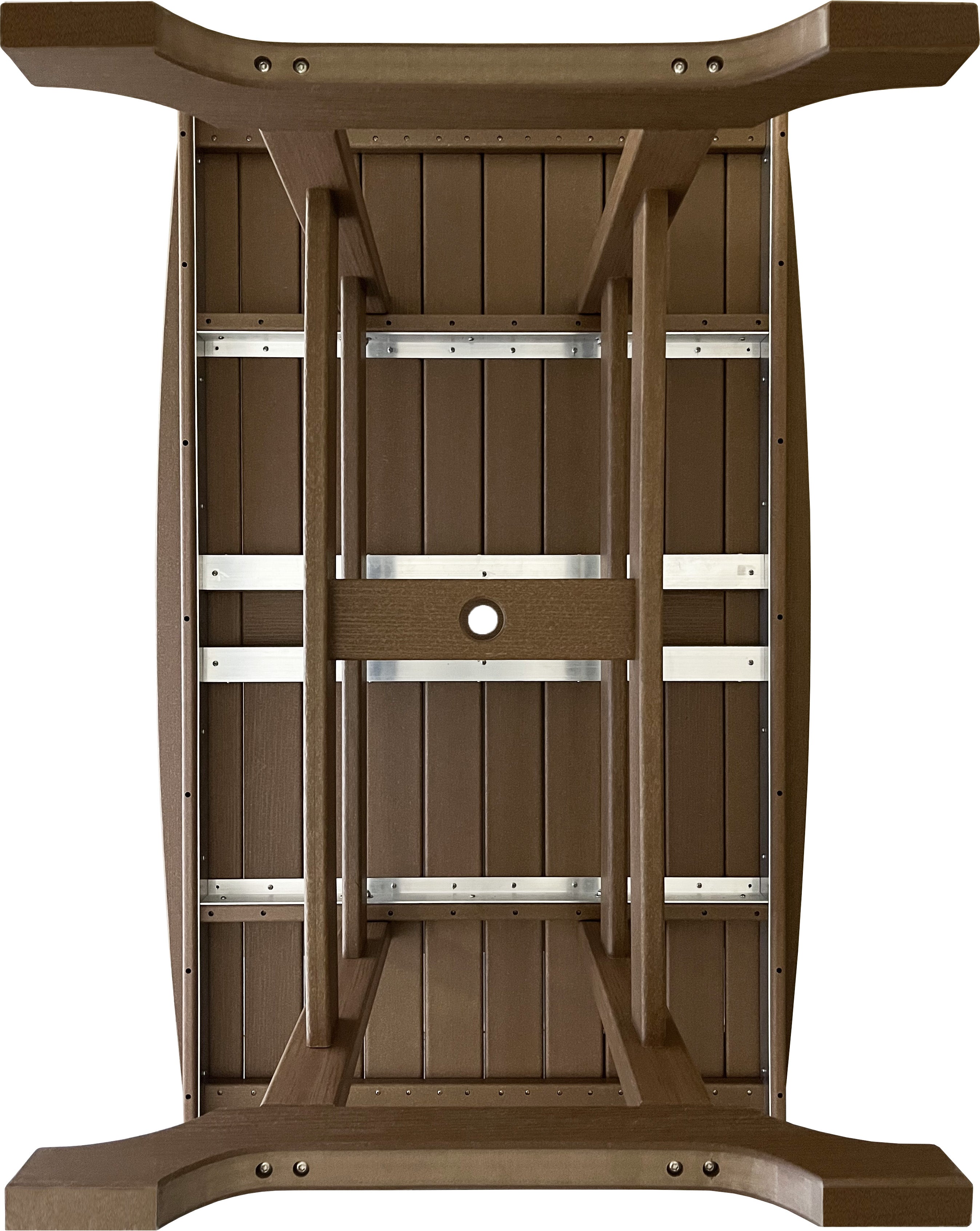 7-Piece Classic Adirondack Dining Table Set