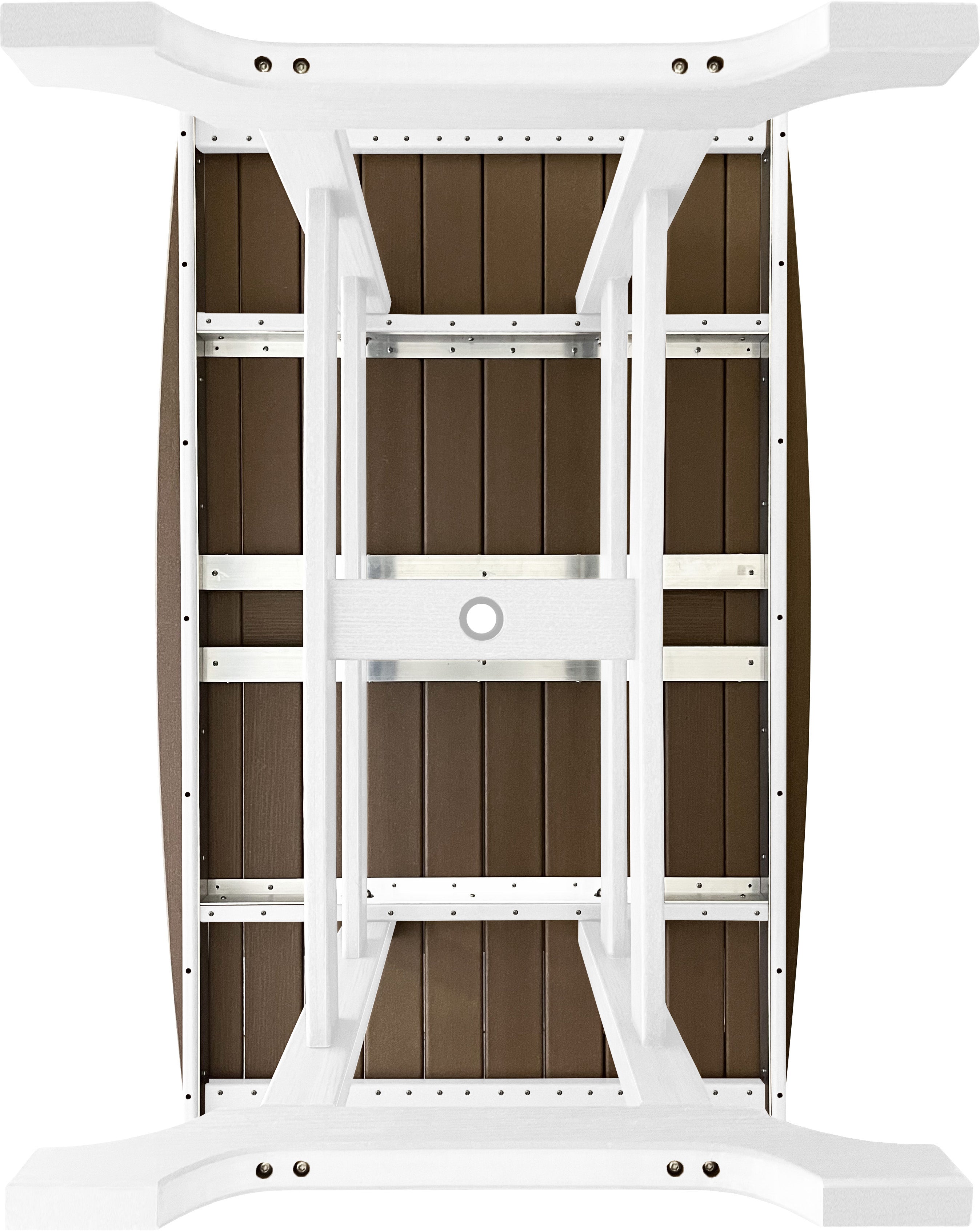 7-Piece Classic Adirondack Dining Table Set