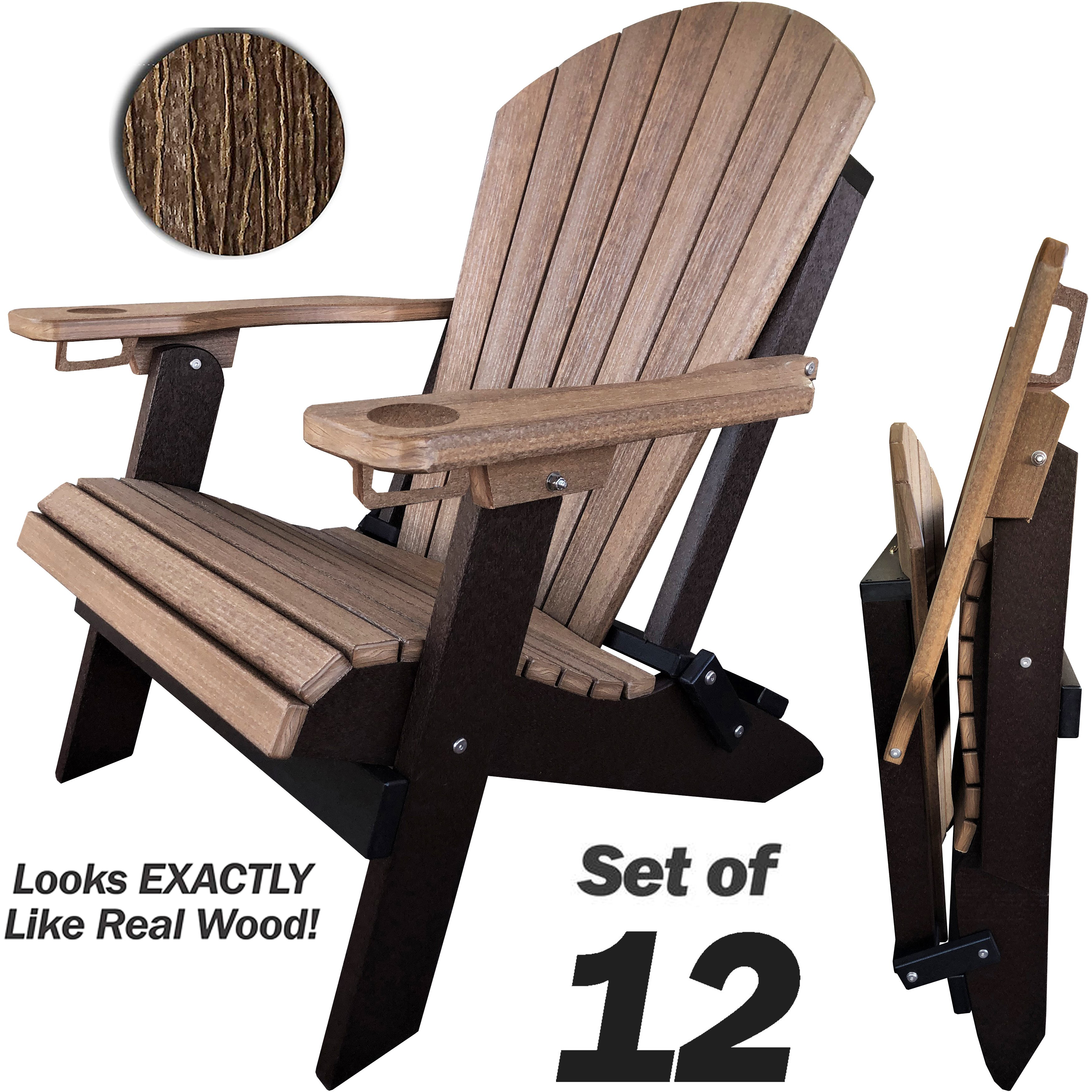 all-weather polywood folding adirondack chair