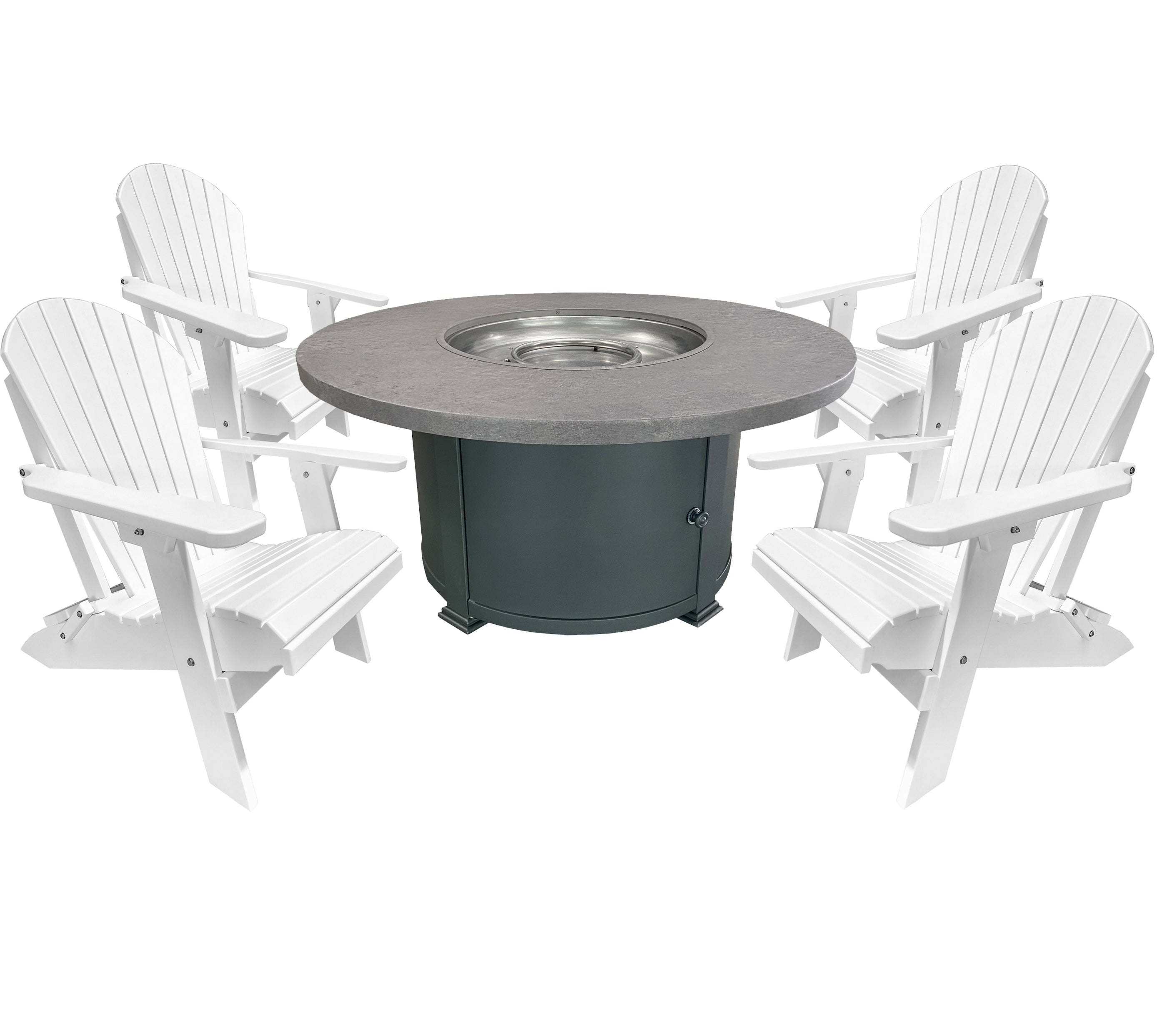 Ultimate 48"rd Classic Outdoor Fire Pit Package