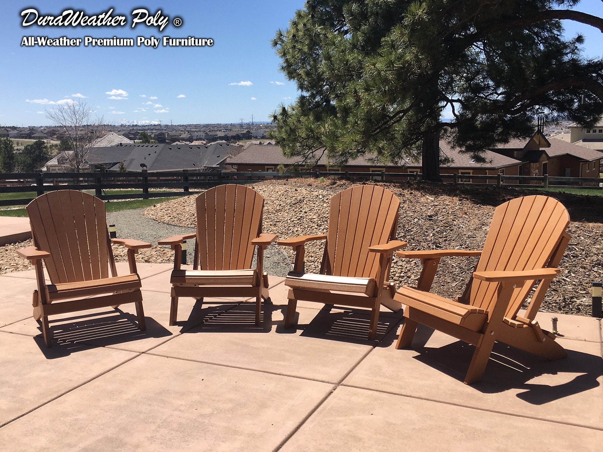 Folding Adirondack Chair King Size