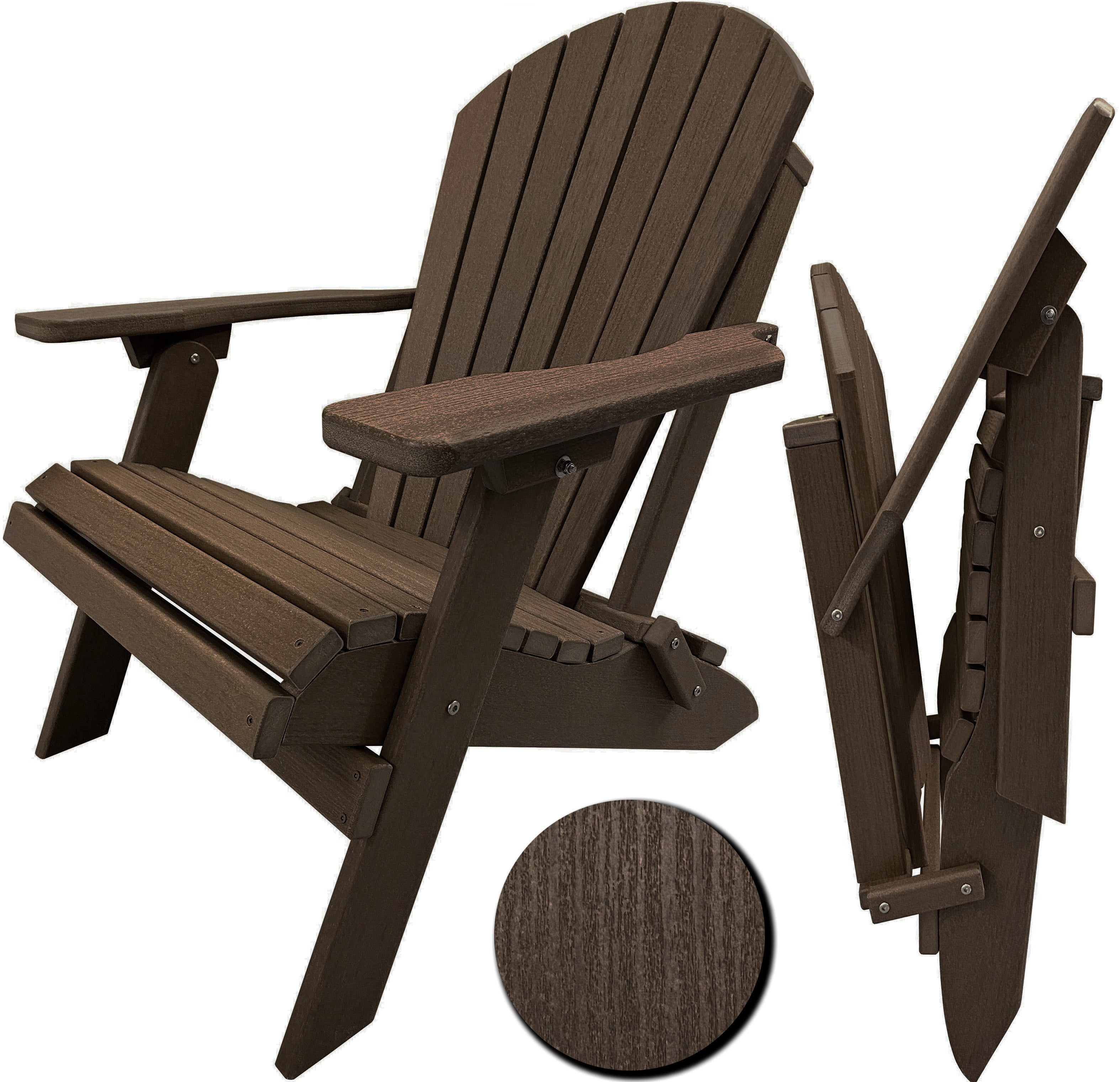 Folding Adirondack Chair King Size