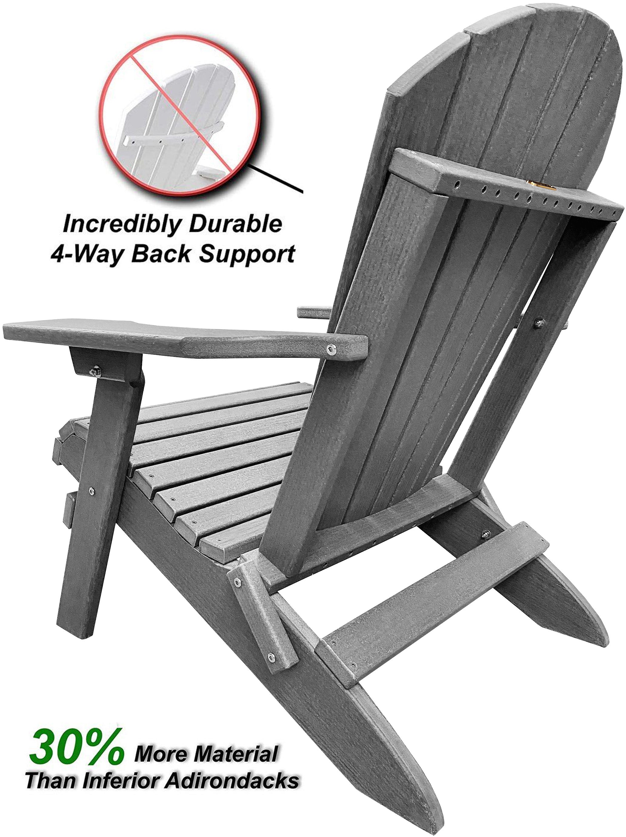 Folding Adirondack Chair King Size