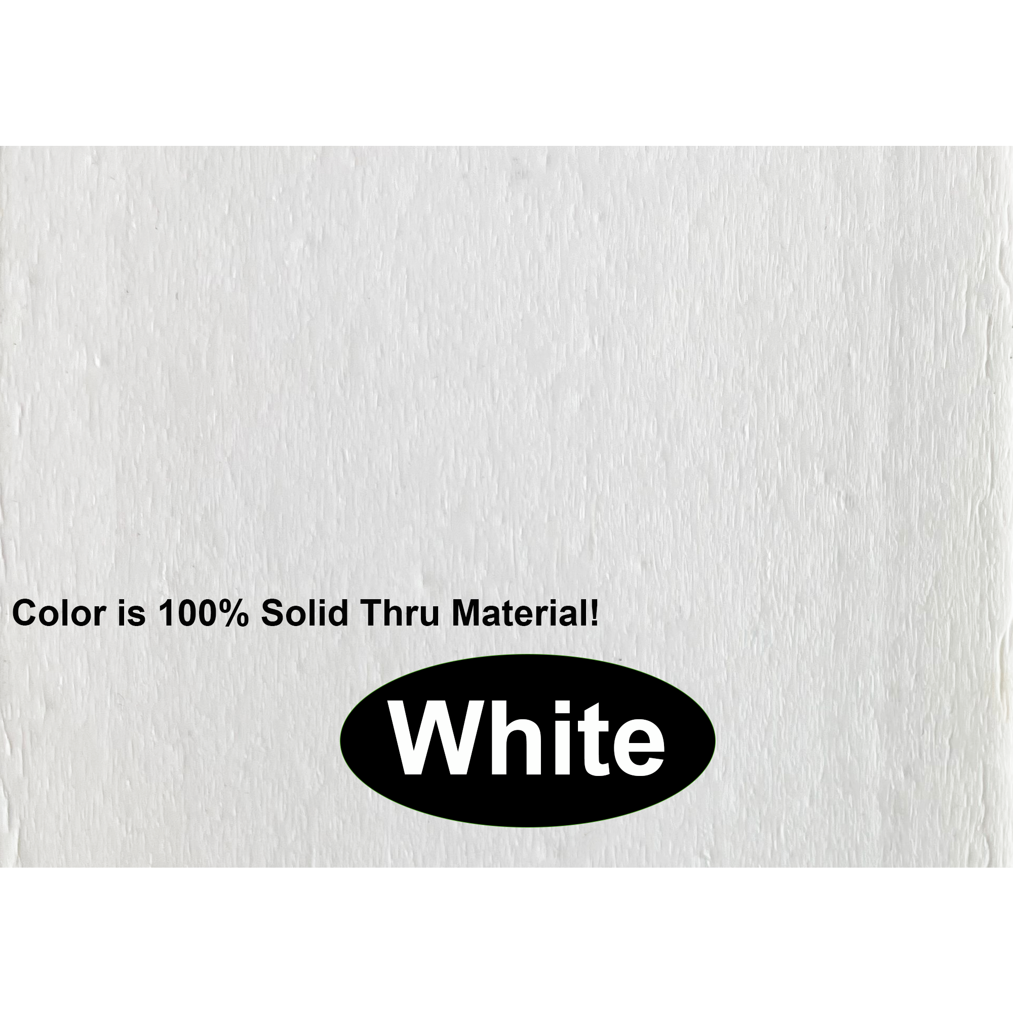white frame sample uv protected poly wood