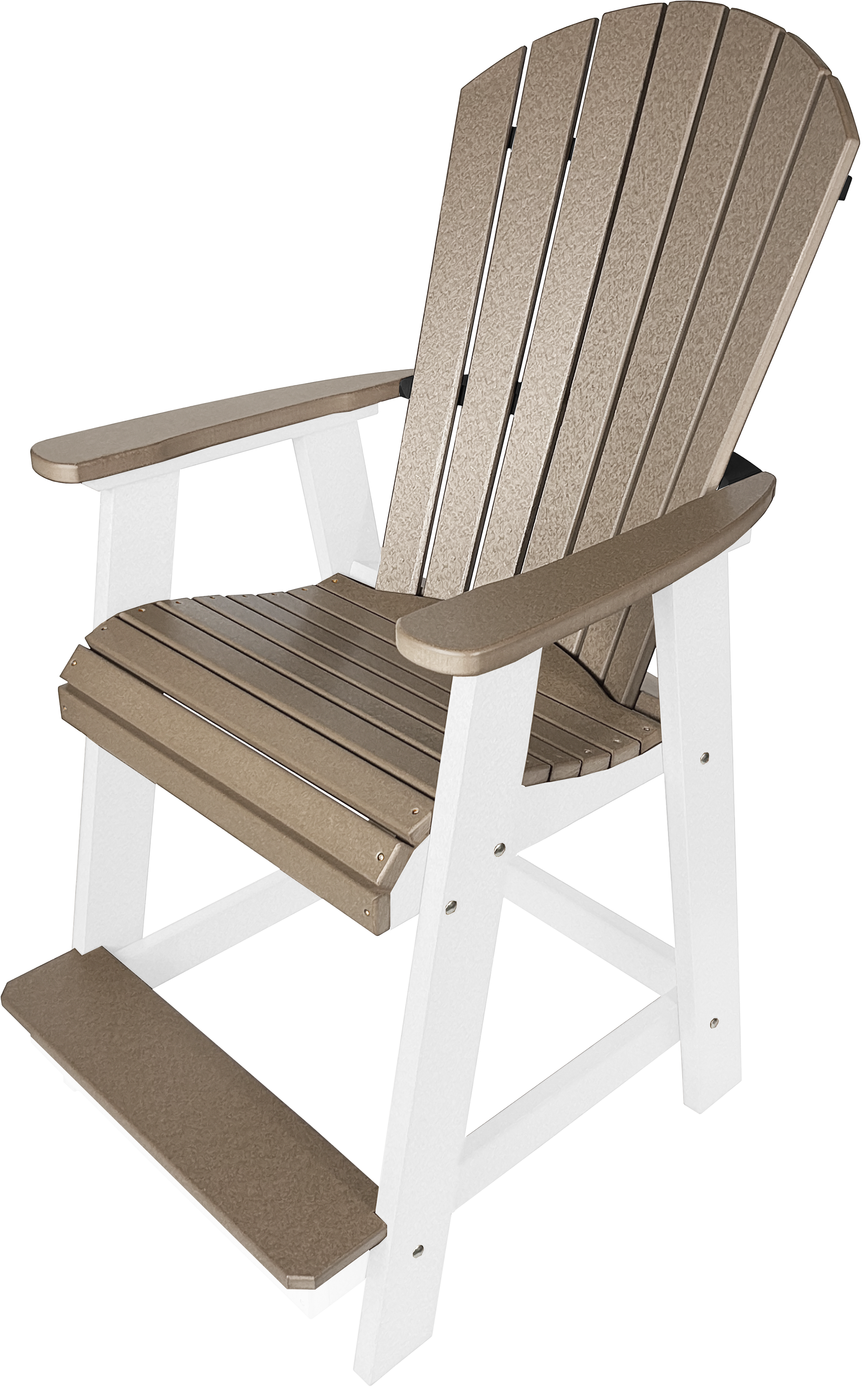 Oceanview Adirondack Counter Chair