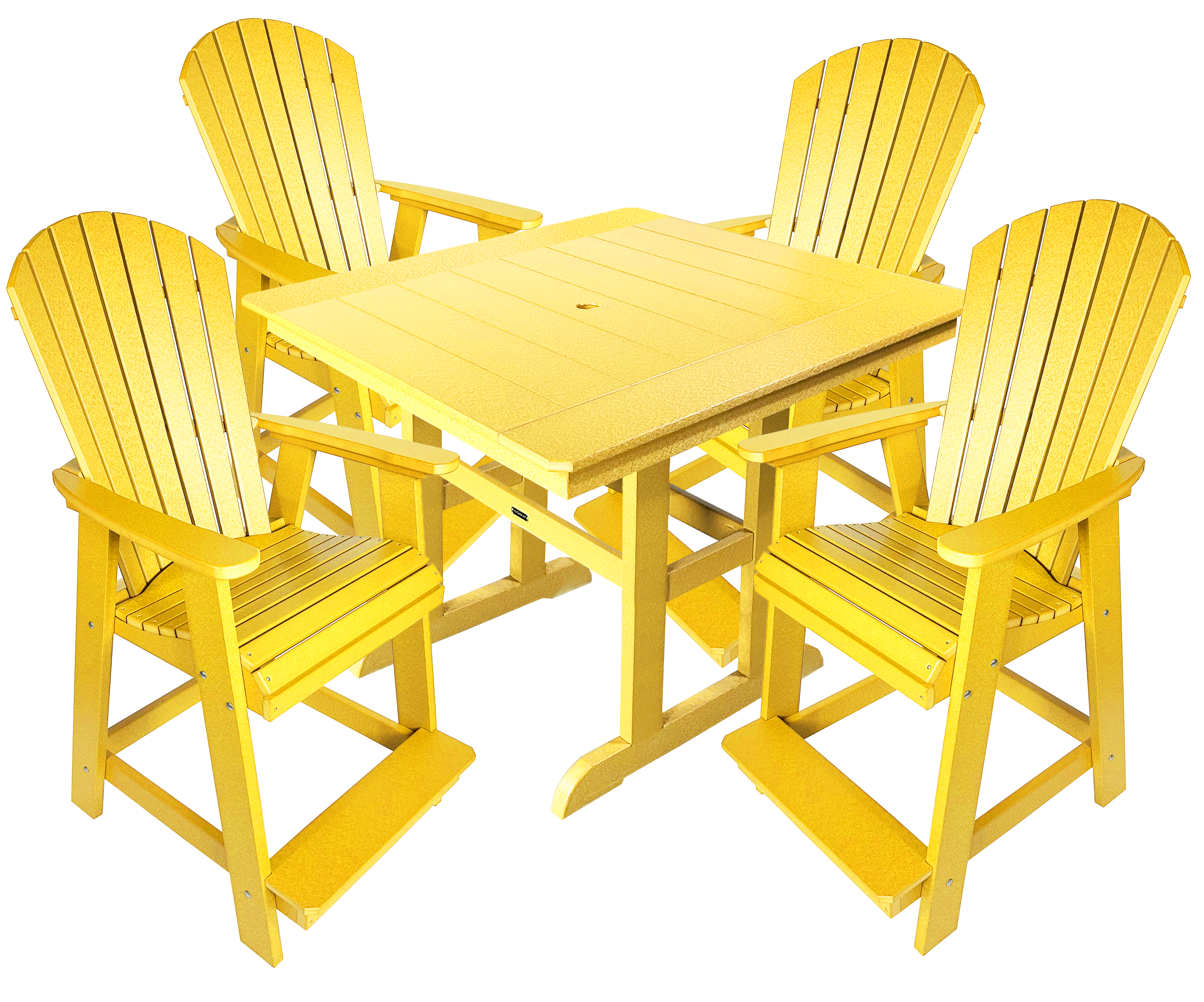 5-Piece Oceanview Adirondack Counter Set