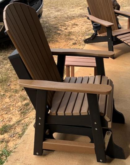 Classic Adirondack Single Glider