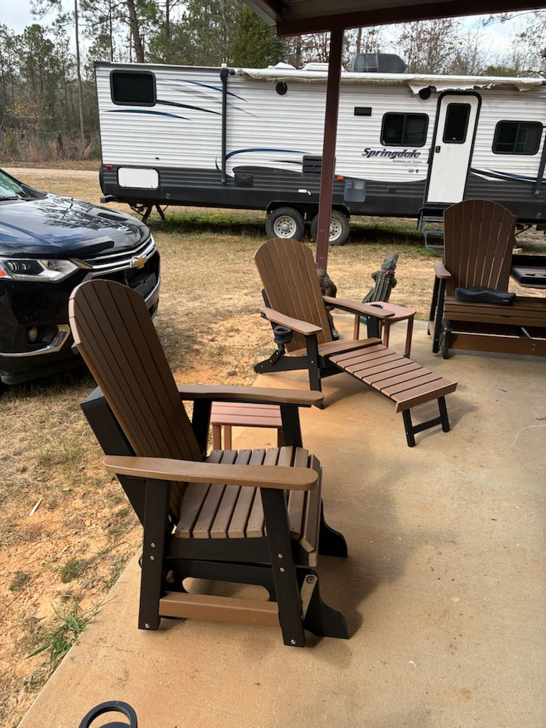 Classic Adirondack Single Glider