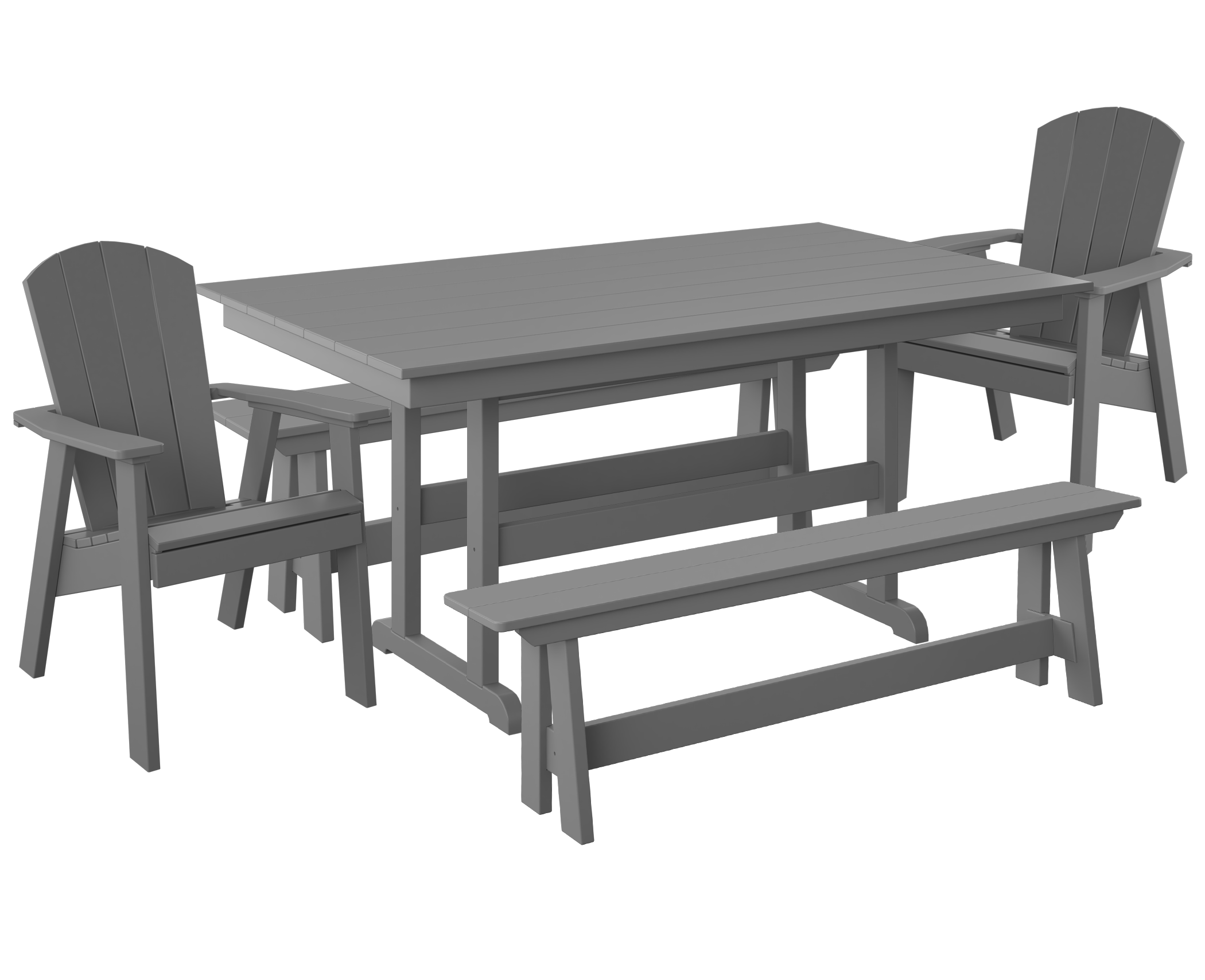 DuraWeather Poly&reg; 6-Seater Riverview Dining Set