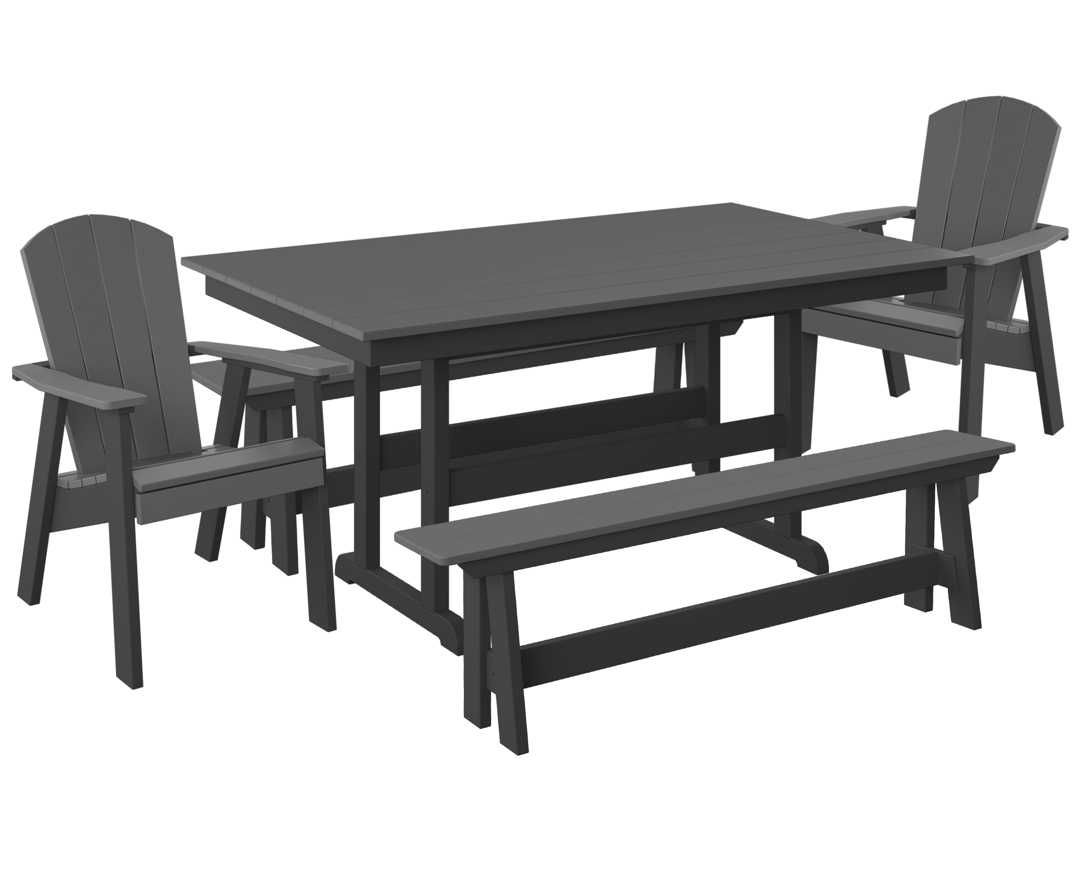 DuraWeather Poly&reg; 6-Seater Riverview Dining Set