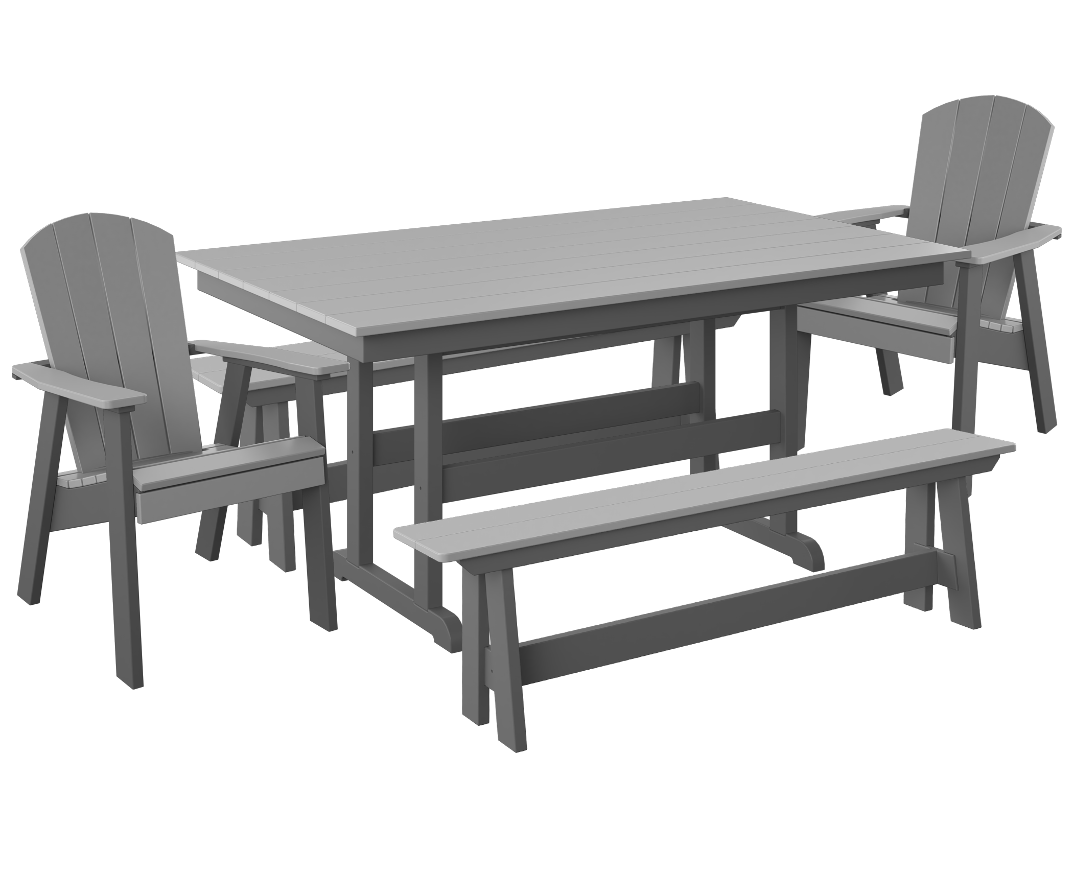 DuraWeather Poly&reg; 6-Seater Riverview Dining Set
