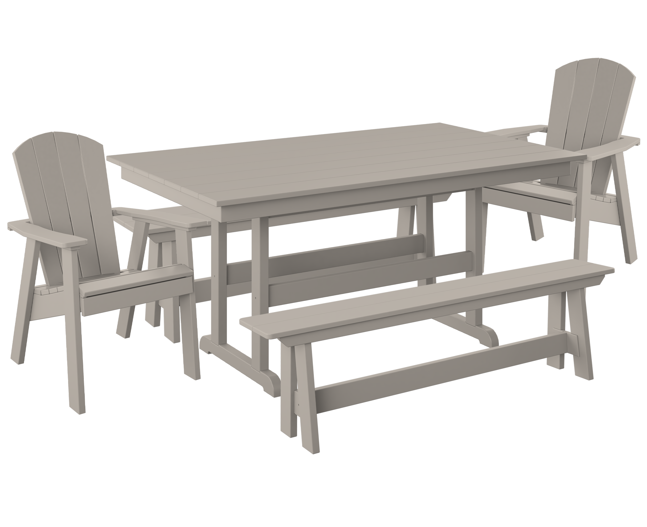 DuraWeather Poly&reg; 6-Seater Riverview Dining Set