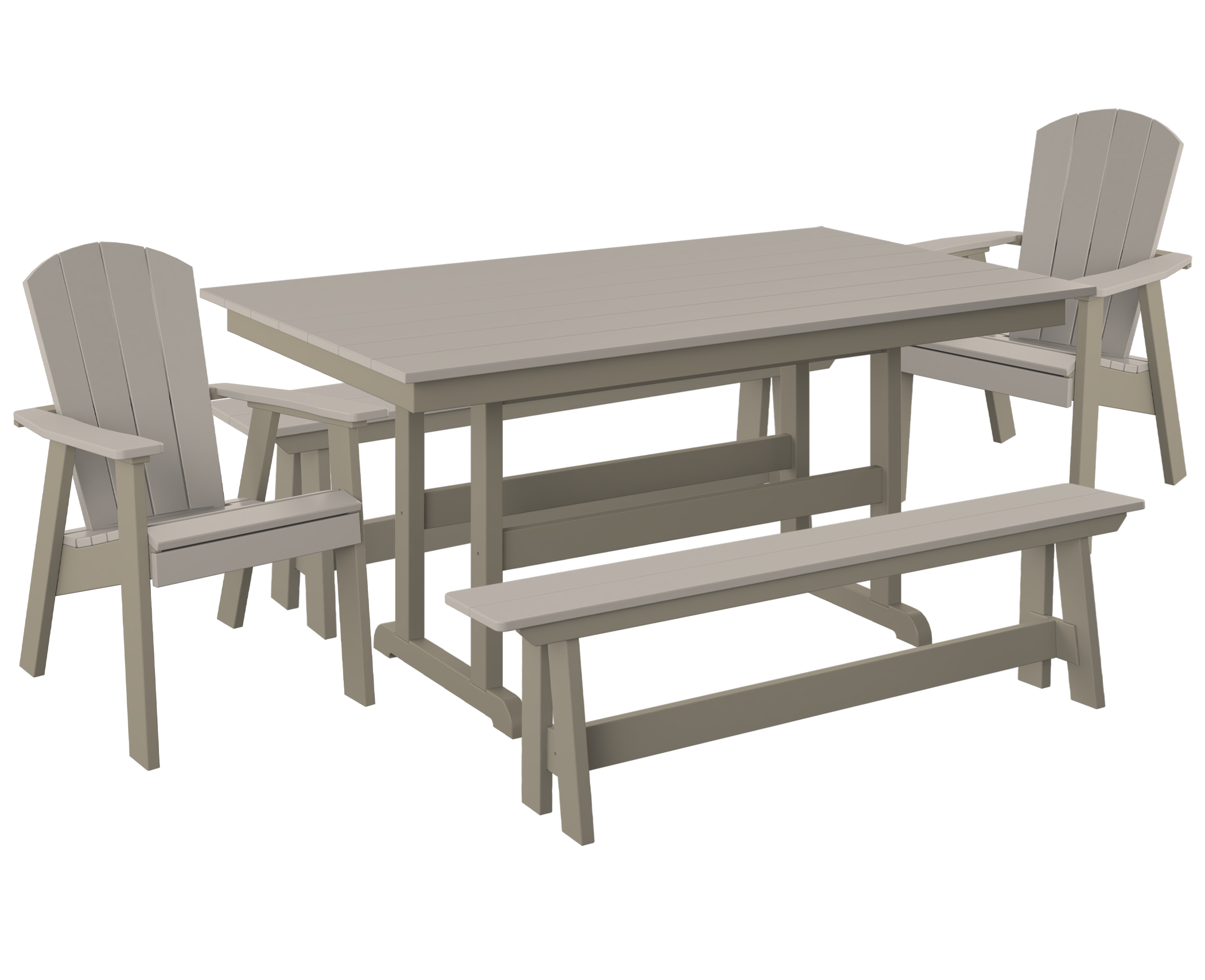 DuraWeather Poly&reg; 6-Seater Riverview Dining Set