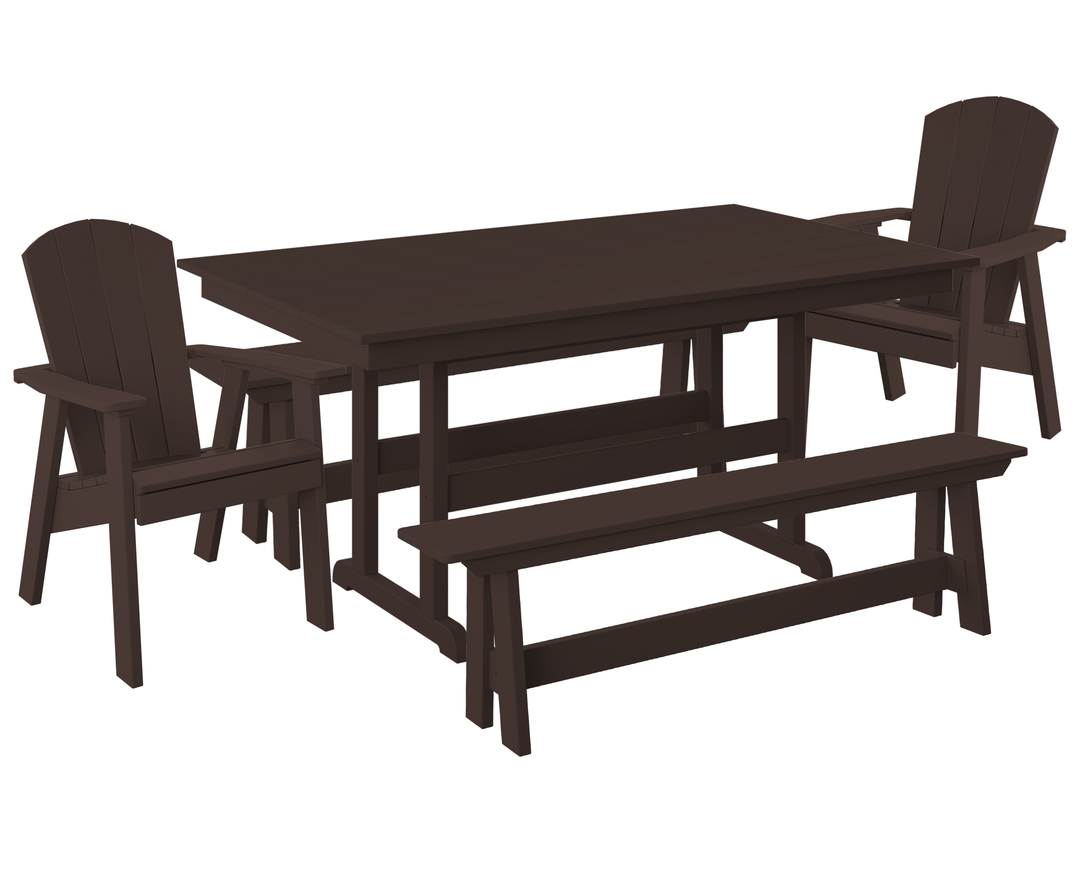 DuraWeather Poly&reg; 6-Seater Riverview Dining Set