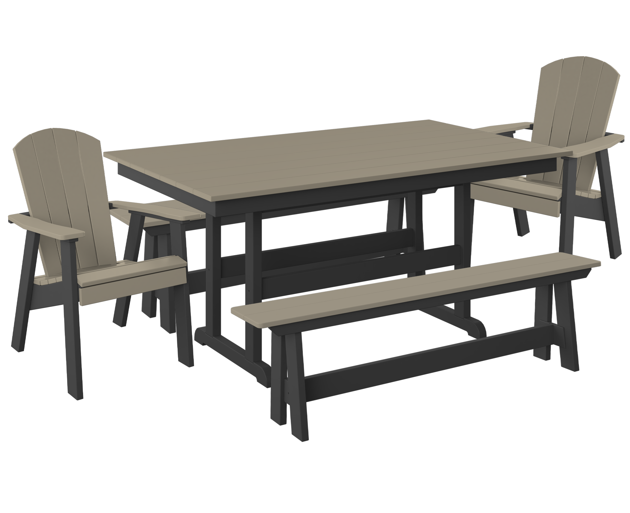 DuraWeather Poly&reg; 6-Seater Riverview Dining Set