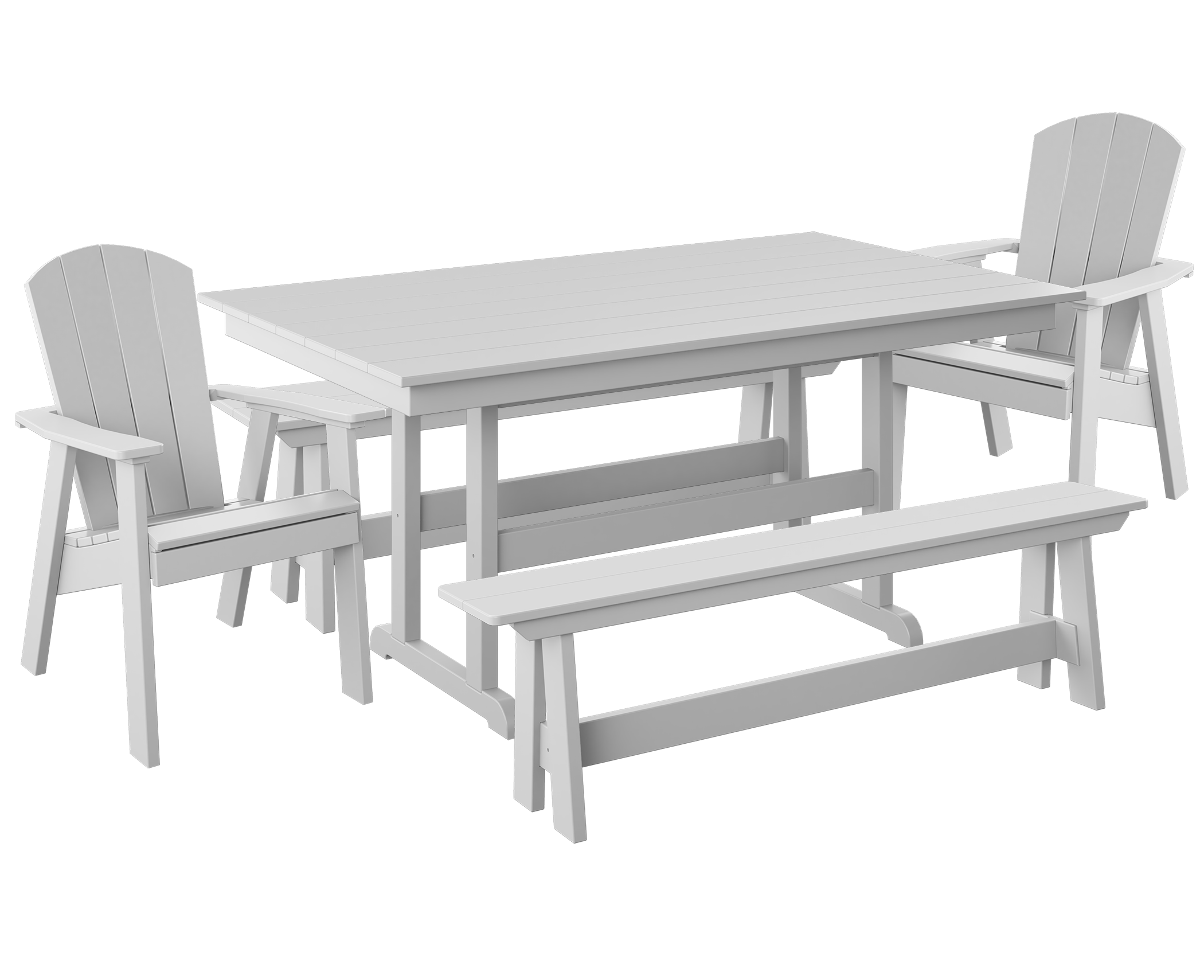 DuraWeather Poly&reg; 6-Seater Riverview Dining Set