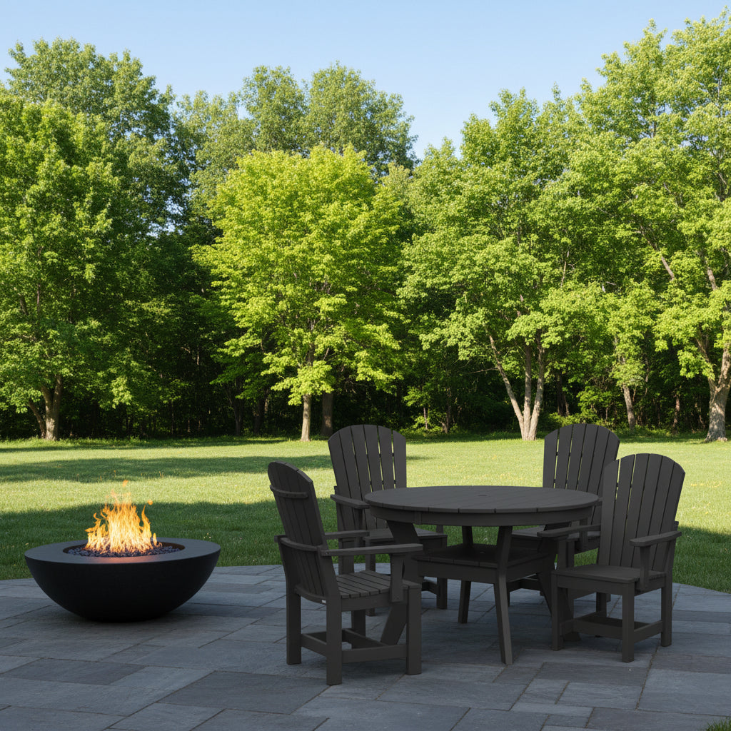 5-Piece Appleton Dining Set (All Arm Chairs)
