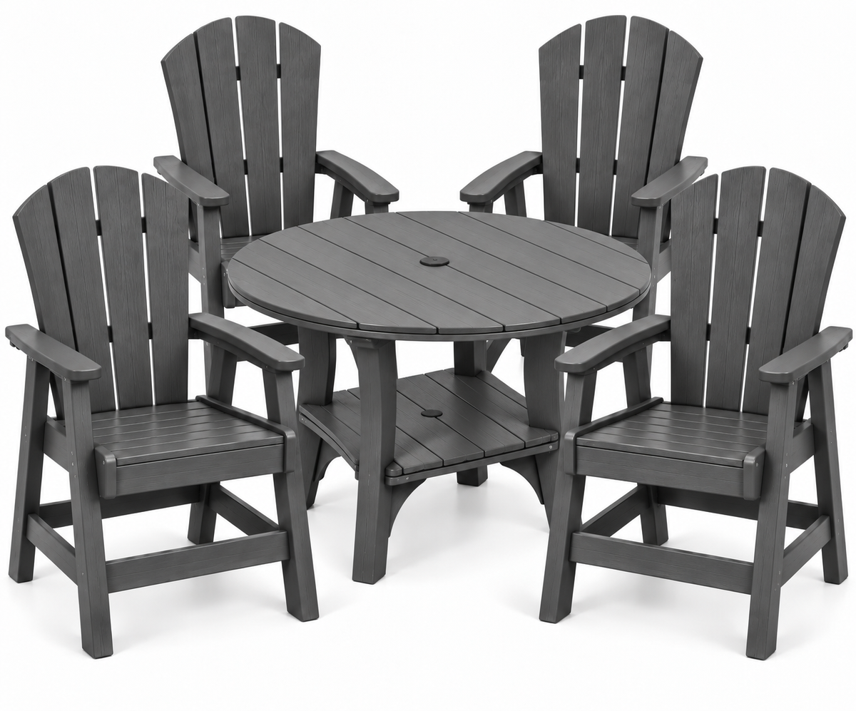 5-Piece Haven 43" Round Dining Set