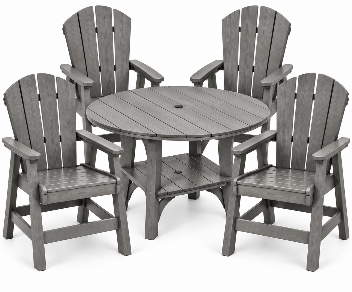 5-Piece Haven 43" Round Dining Set