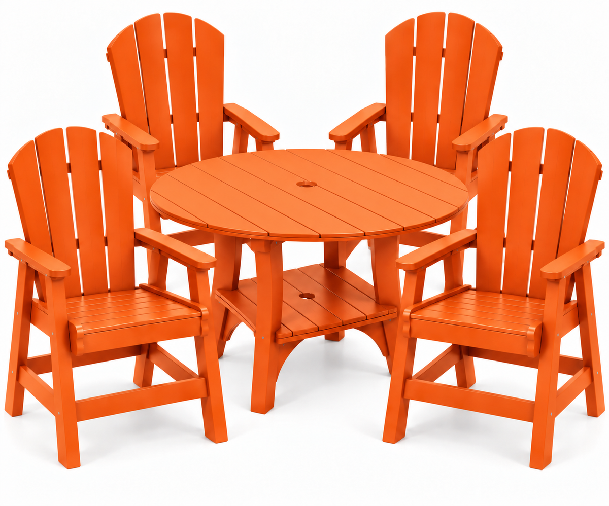 5-Piece Haven 43" Round Dining Set