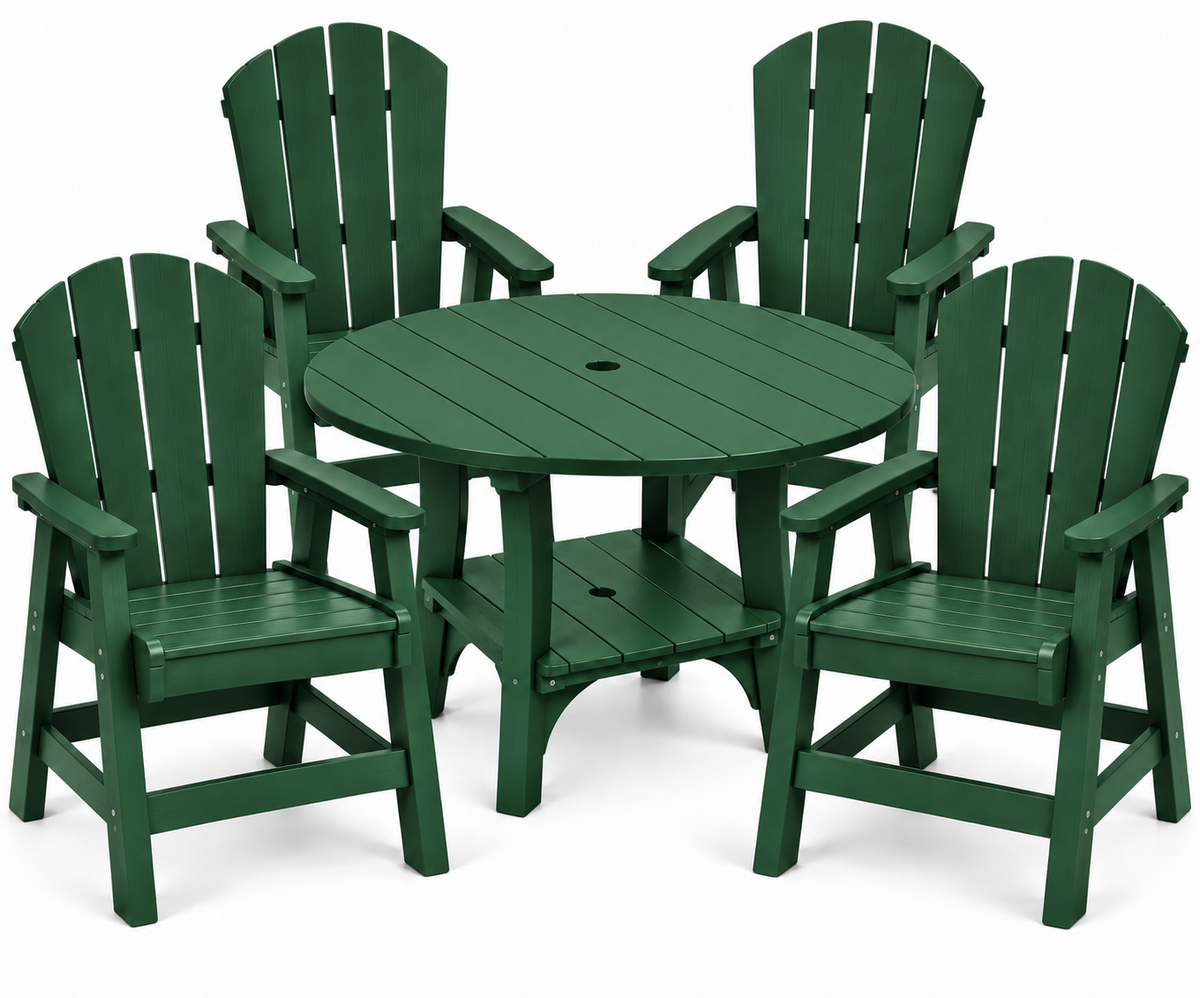5-Piece Haven 43" Round Dining Set