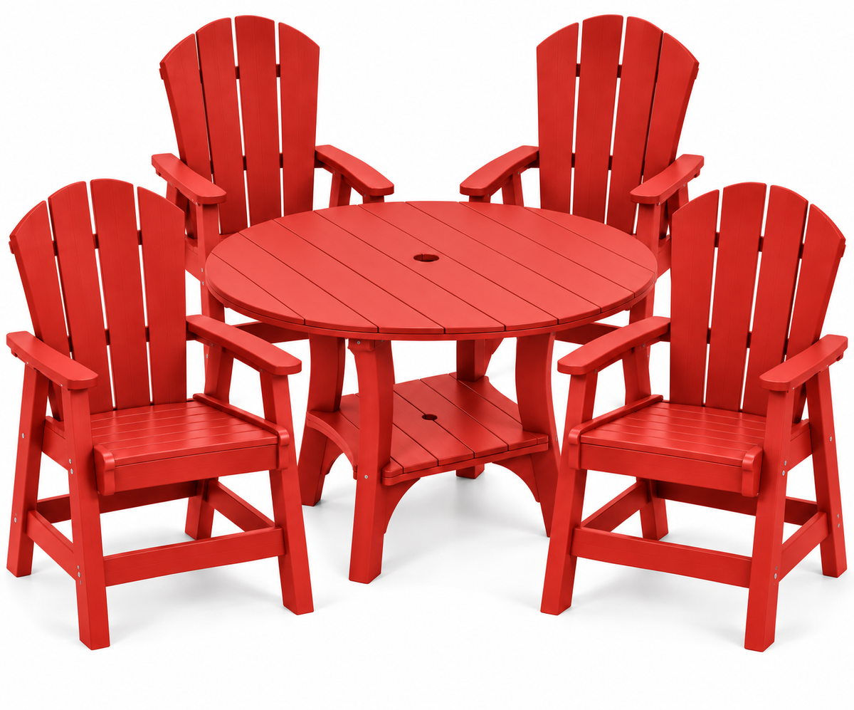 5-Piece Haven 43" Round Dining Set